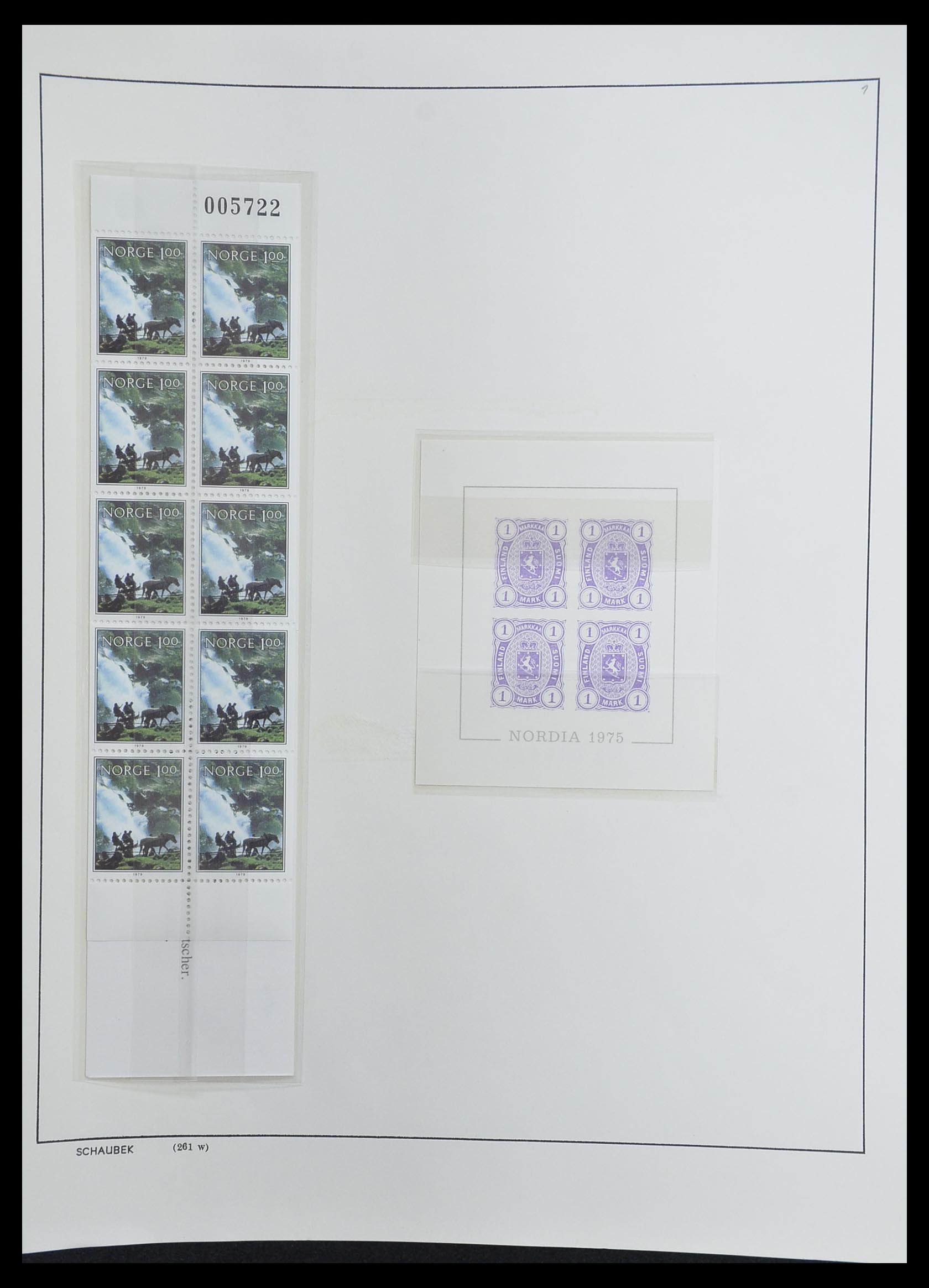 33226 073 - Postzegelverzameling 33226 Finland 1860-1996.