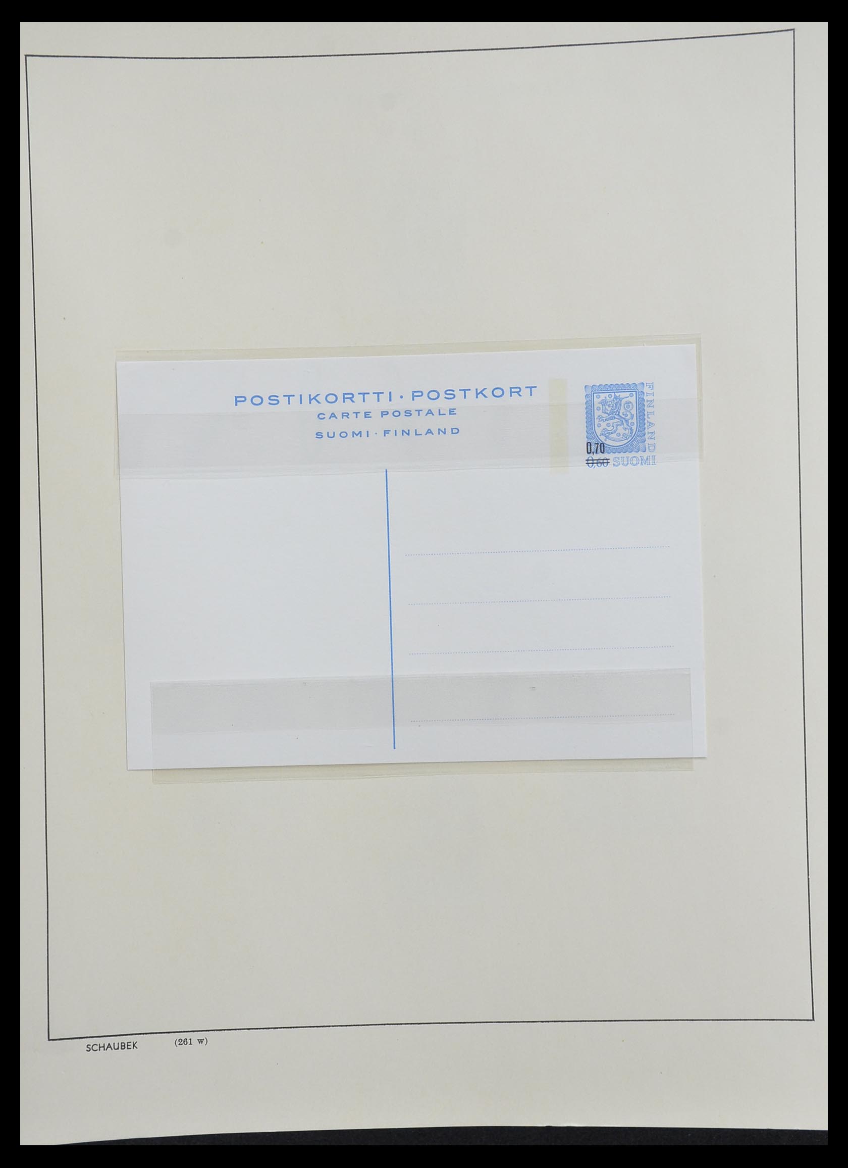 33226 076 - Postzegelverzameling 33226 Finland 1860-1996.