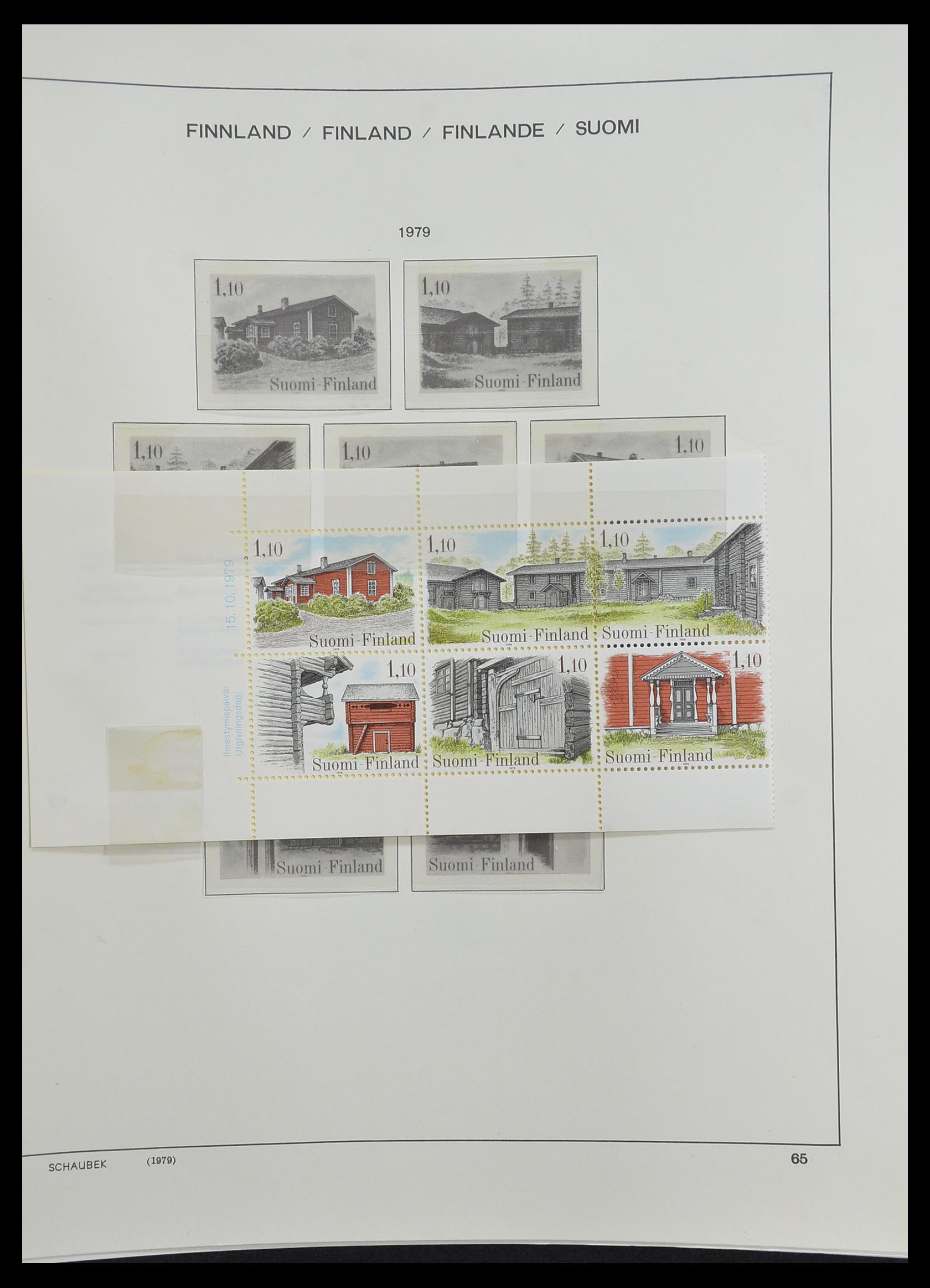 33226 083 - Postzegelverzameling 33226 Finland 1860-1996.