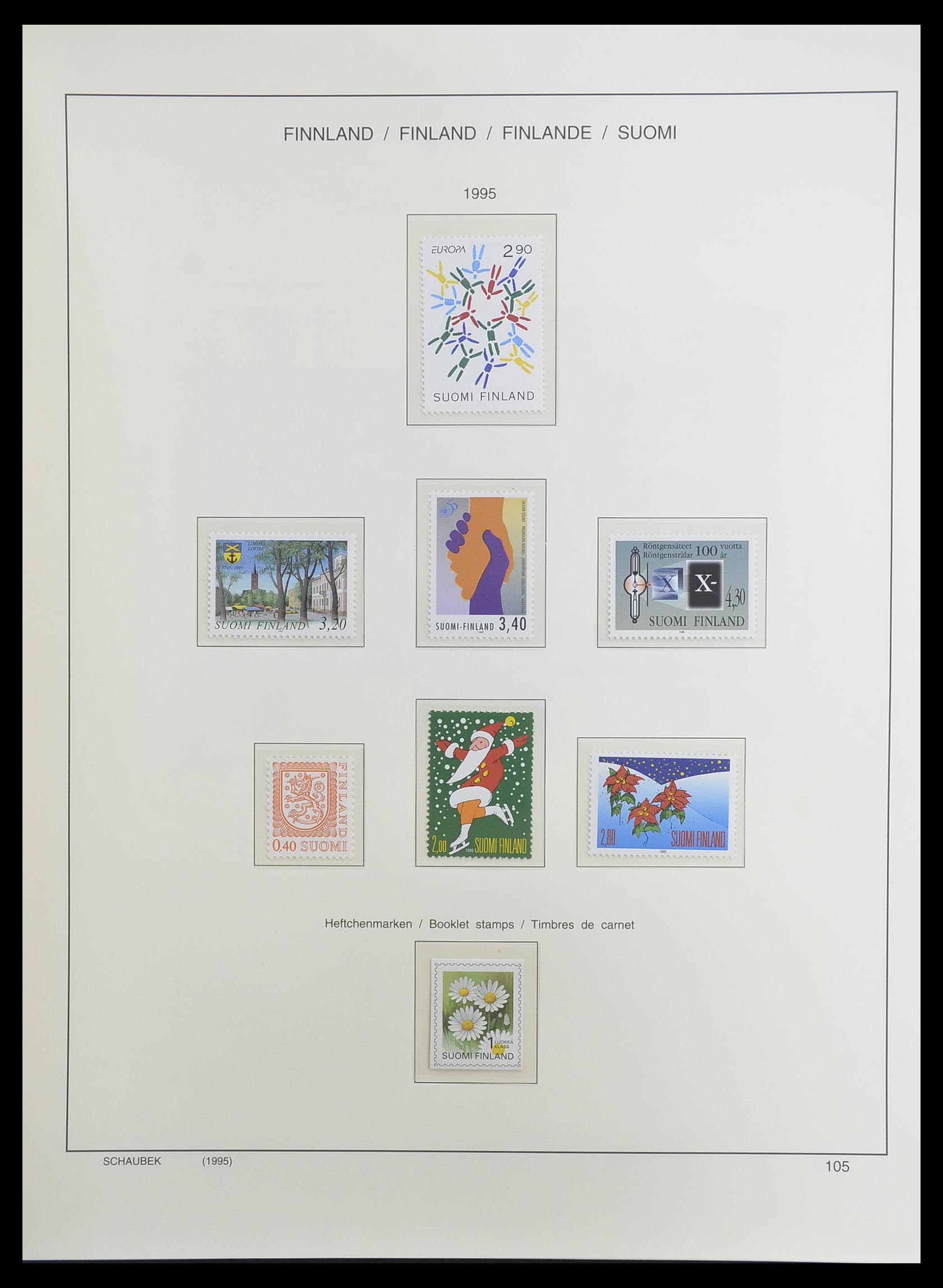 33226 146 - Postzegelverzameling 33226 Finland 1860-1996.