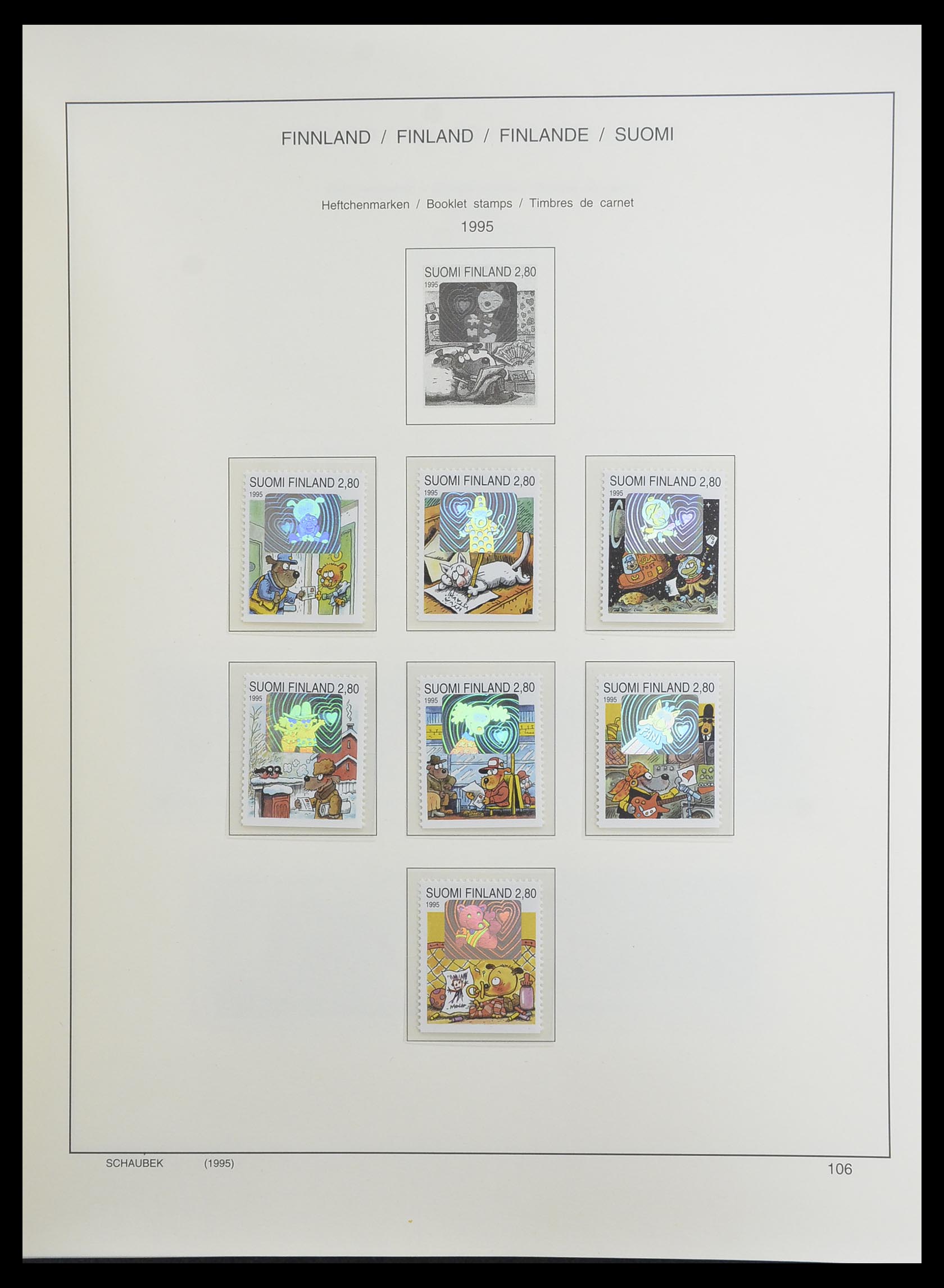 33226 147 - Postzegelverzameling 33226 Finland 1860-1996.