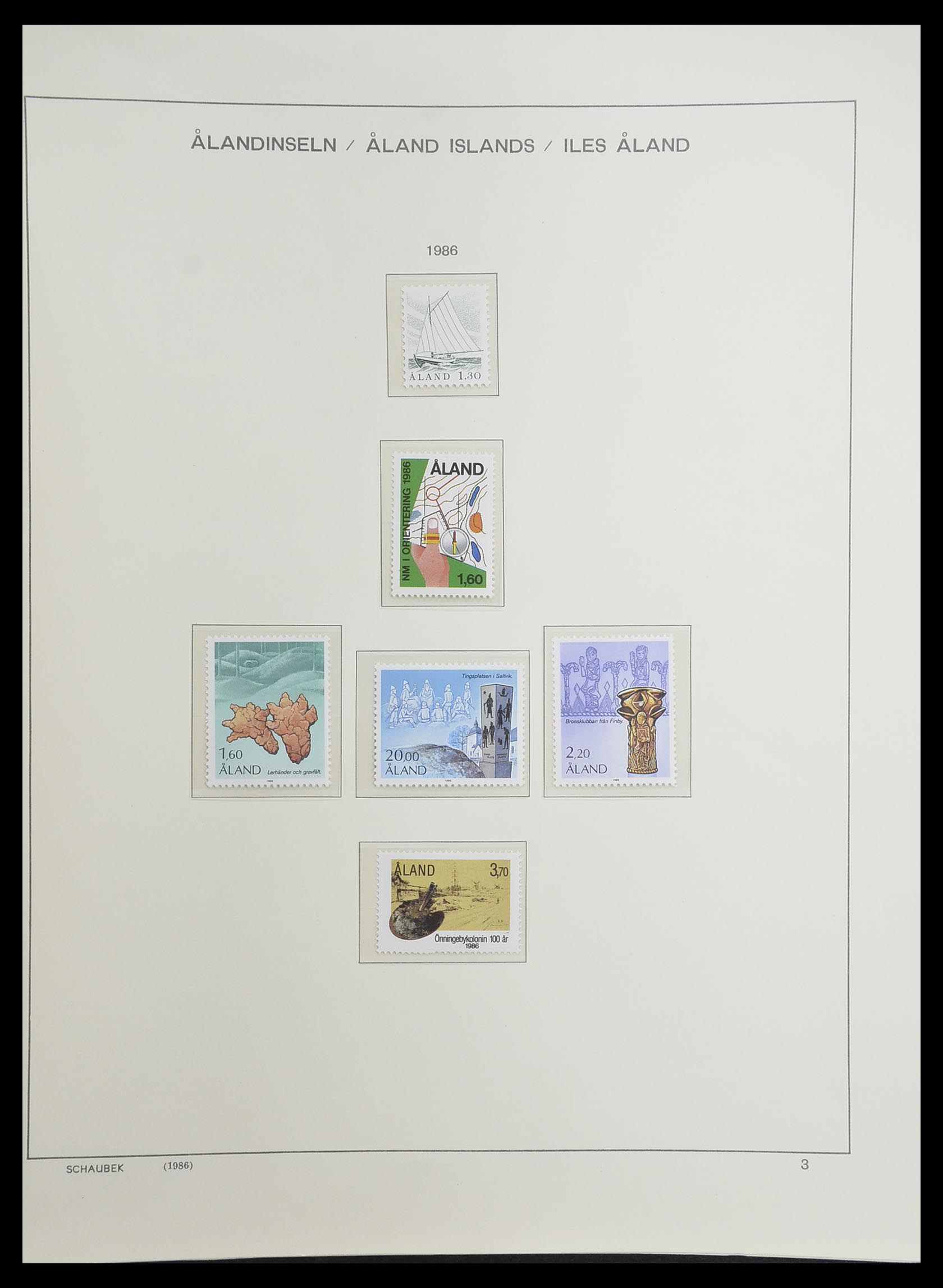 33226 172 - Postzegelverzameling 33226 Finland 1860-1996.