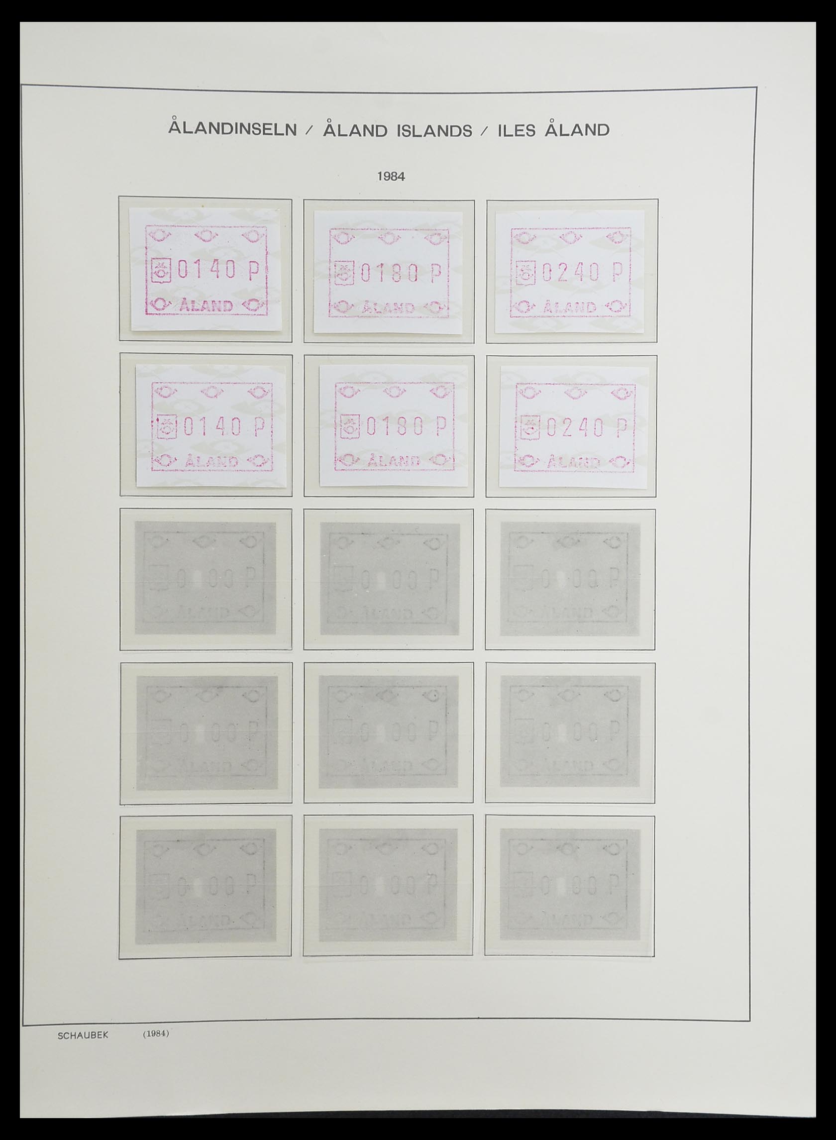 33226 173 - Postzegelverzameling 33226 Finland 1860-1996.