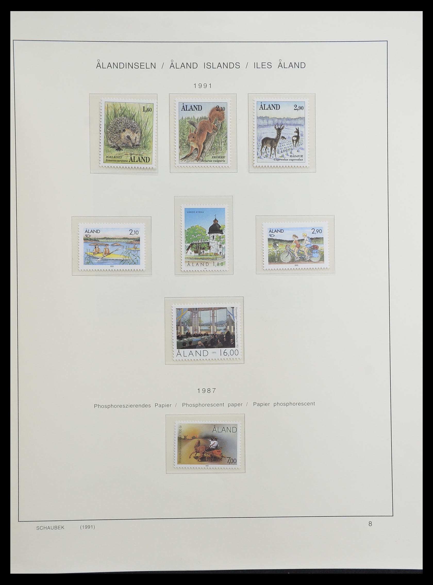33226 181 - Postzegelverzameling 33226 Finland 1860-1996.