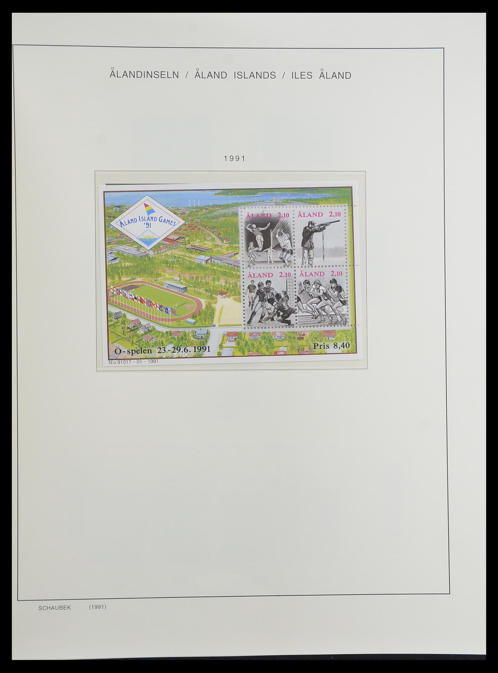 33226 182 - Postzegelverzameling 33226 Finland 1860-1996.