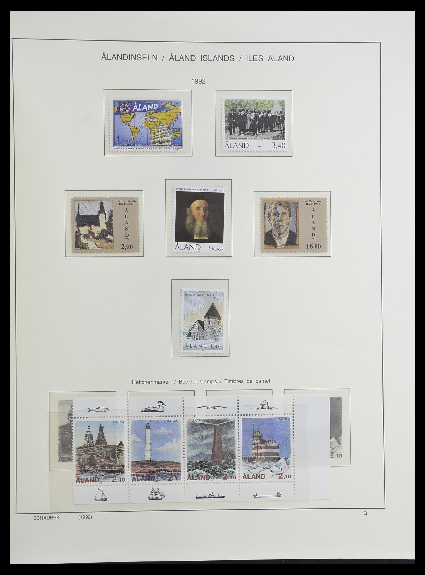 33226 183 - Postzegelverzameling 33226 Finland 1860-1996.
