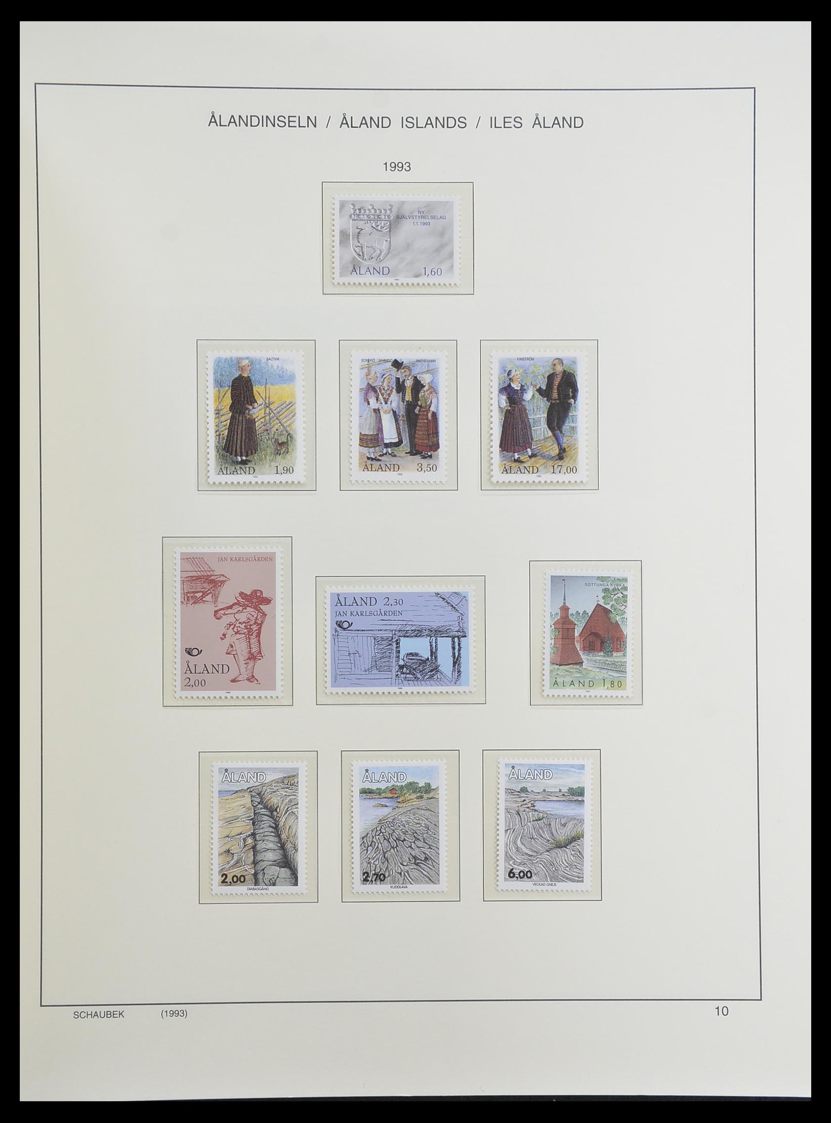 33226 185 - Postzegelverzameling 33226 Finland 1860-1996.