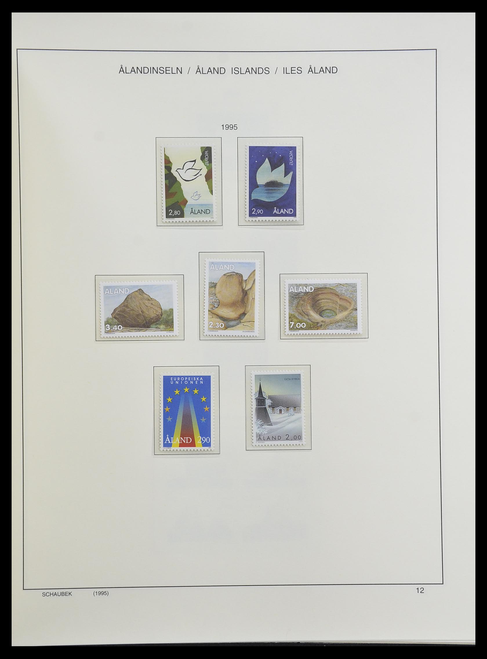 33226 189 - Postzegelverzameling 33226 Finland 1860-1996.