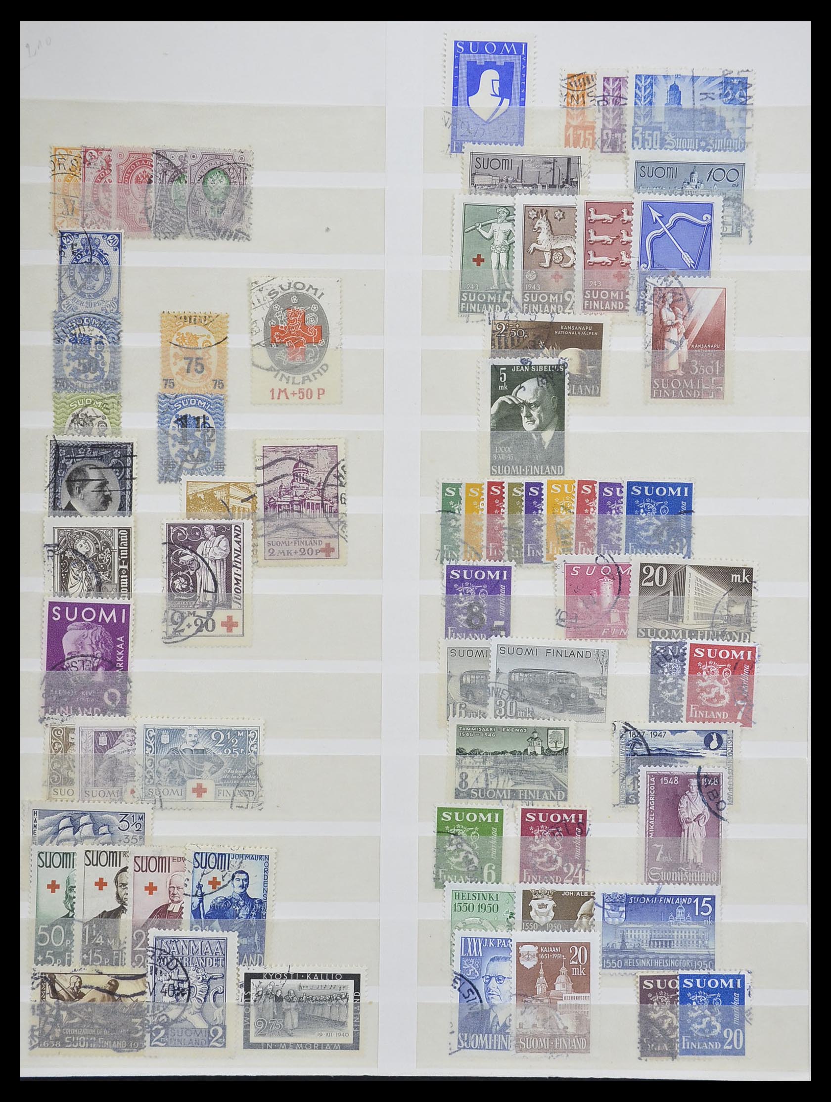 33226 197 - Postzegelverzameling 33226 Finland 1860-1996.