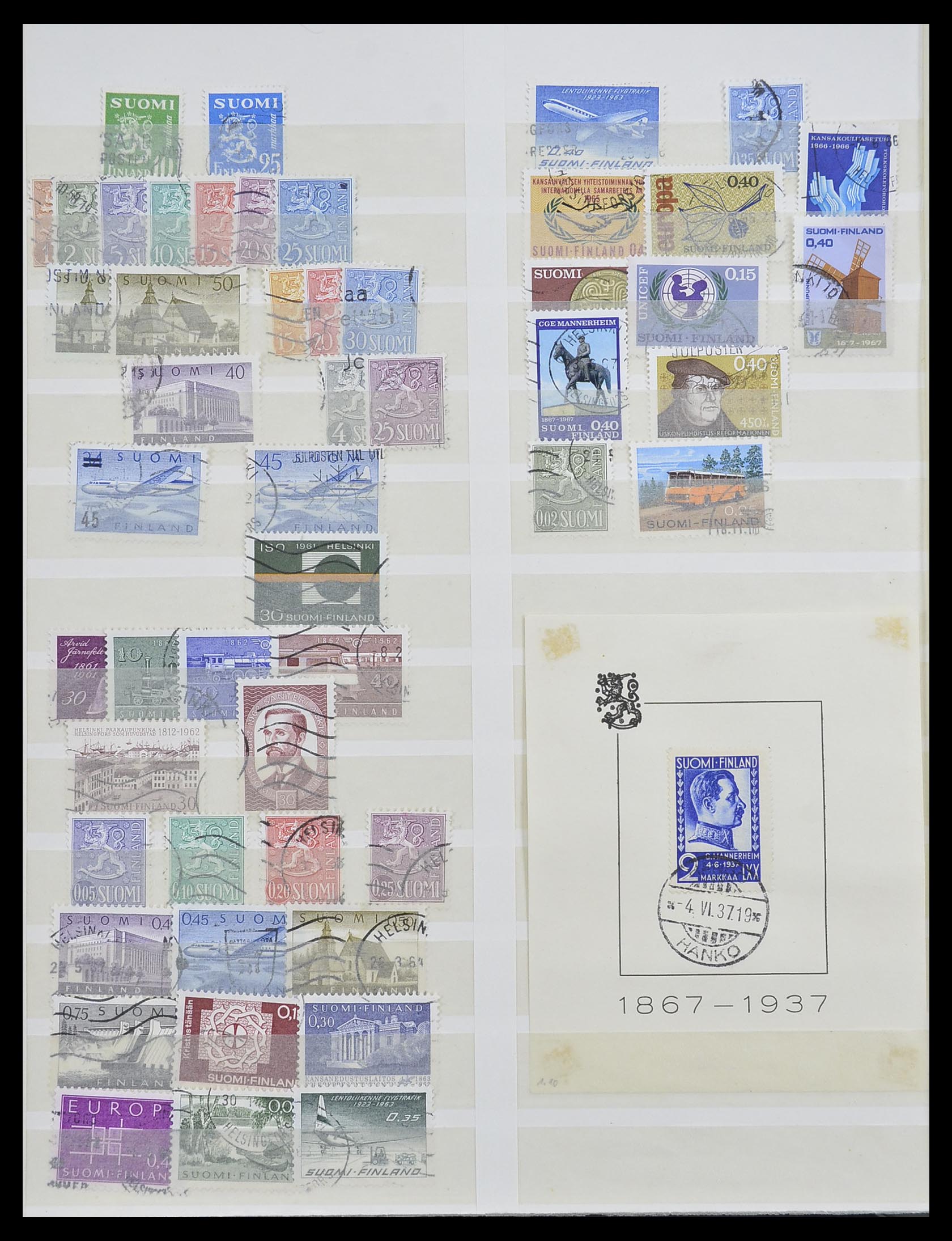 33226 198 - Postzegelverzameling 33226 Finland 1860-1996.