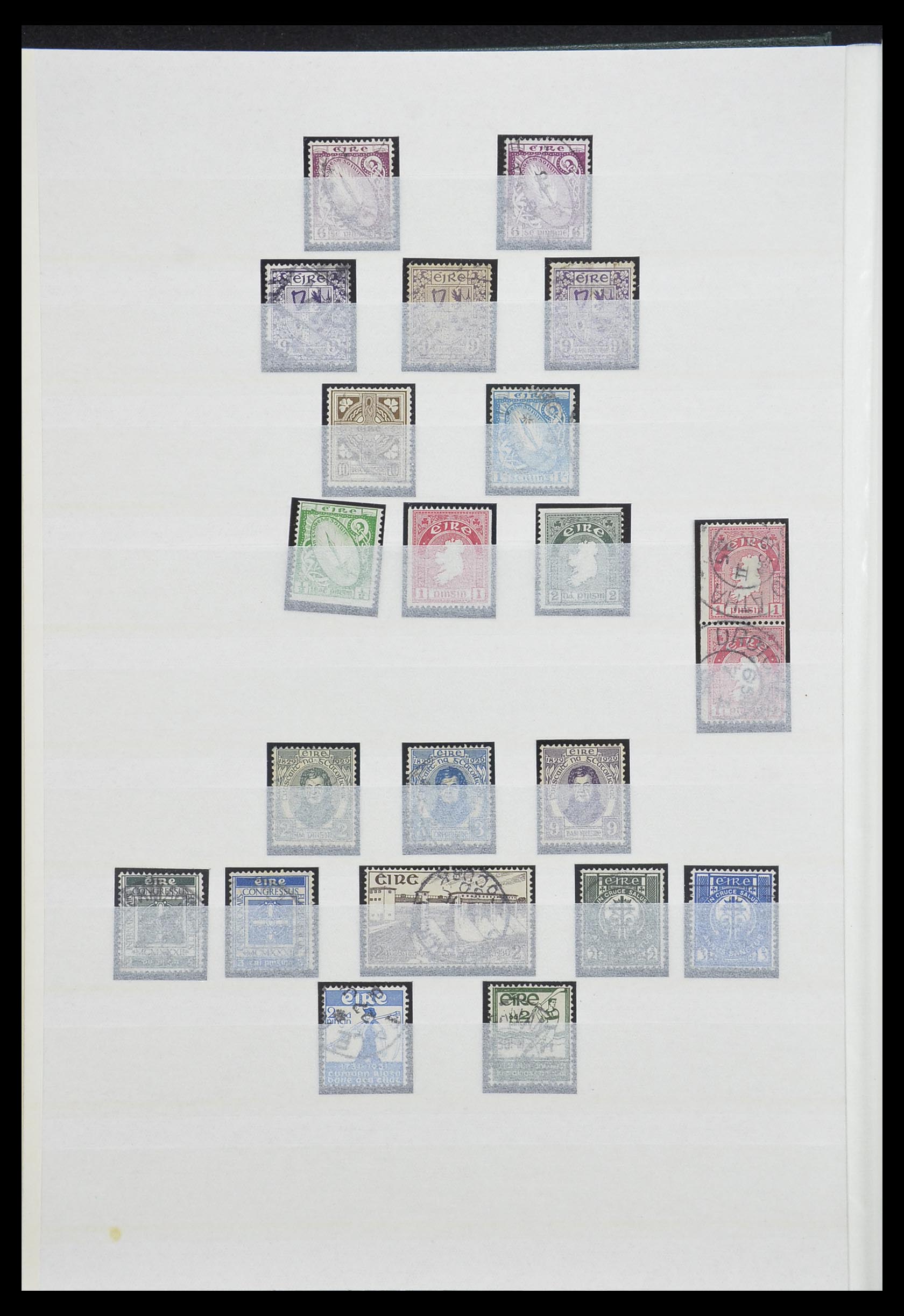 33228 004 - Postzegelverzameling 33228 Ierland 1922-2001.
