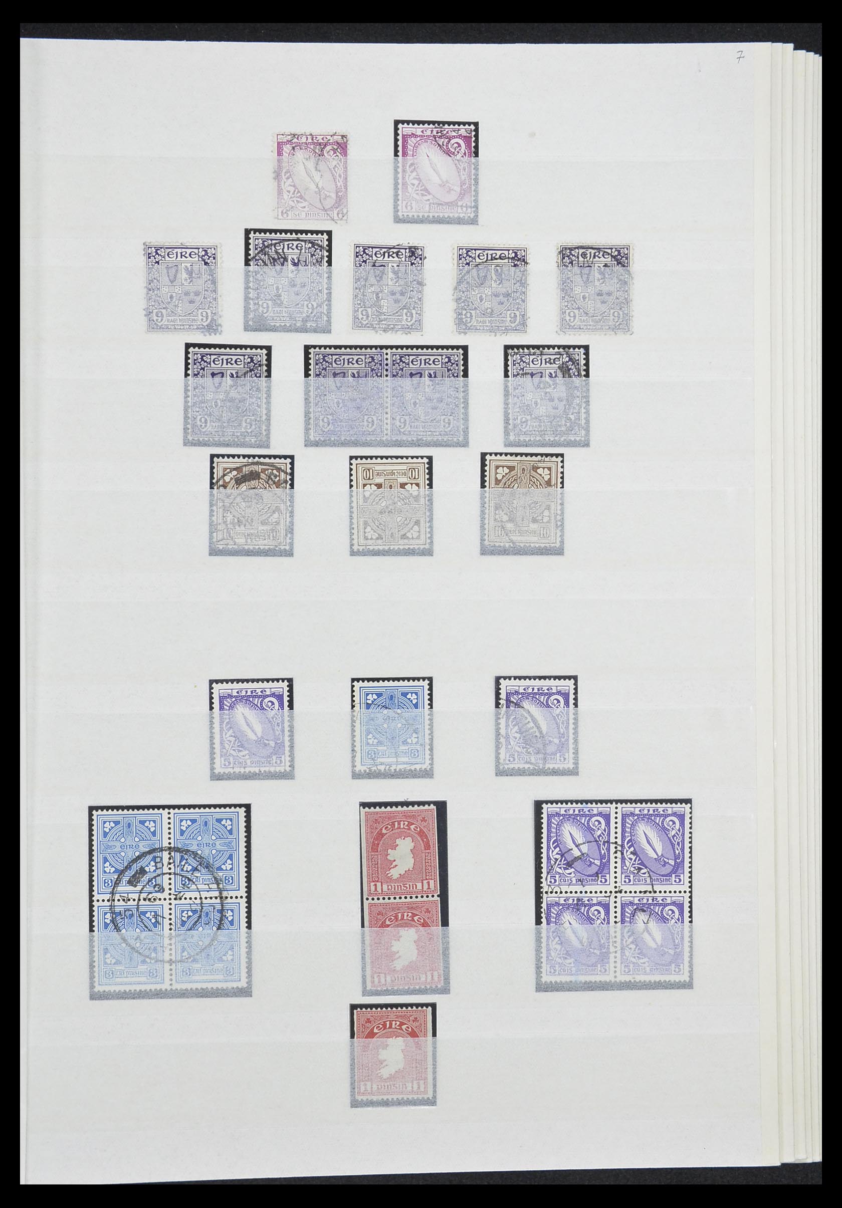 33228 007 - Postzegelverzameling 33228 Ierland 1922-2001.