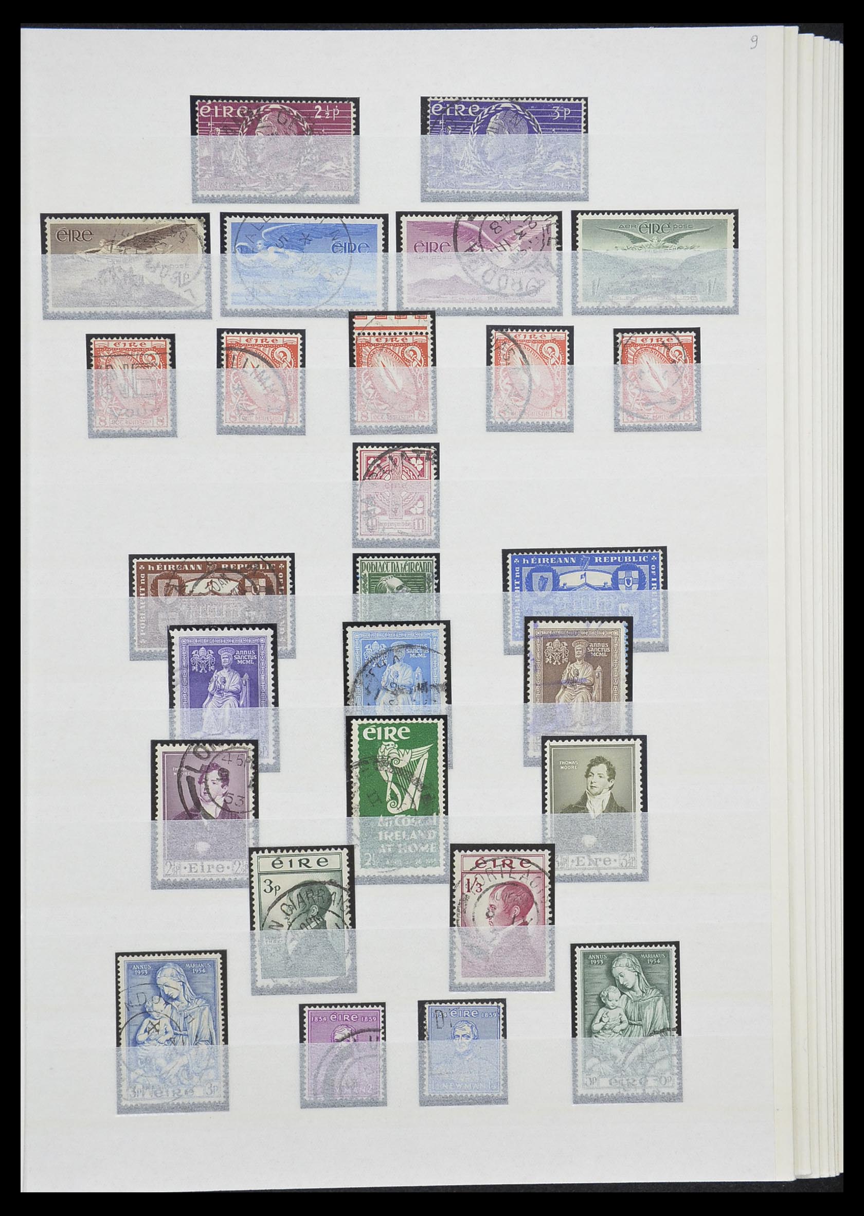 33228 009 - Postzegelverzameling 33228 Ierland 1922-2001.