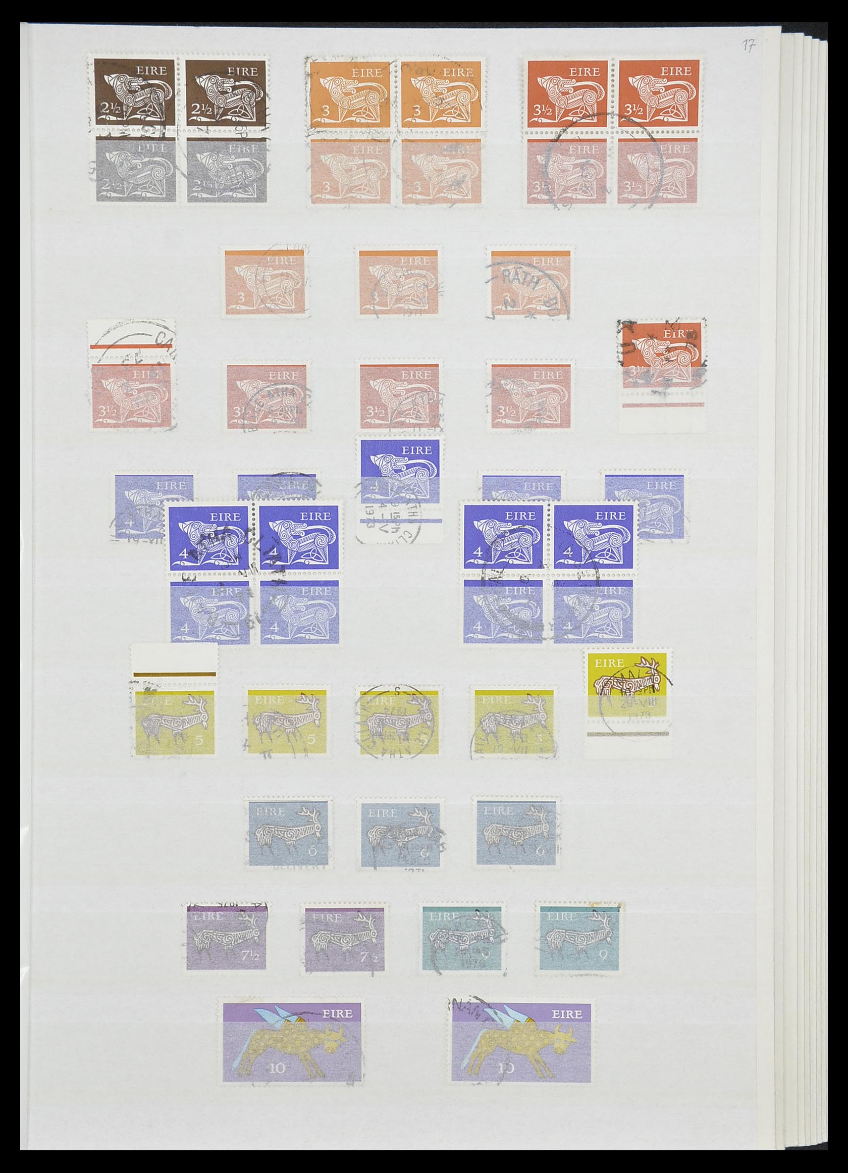 33228 017 - Postzegelverzameling 33228 Ierland 1922-2001.