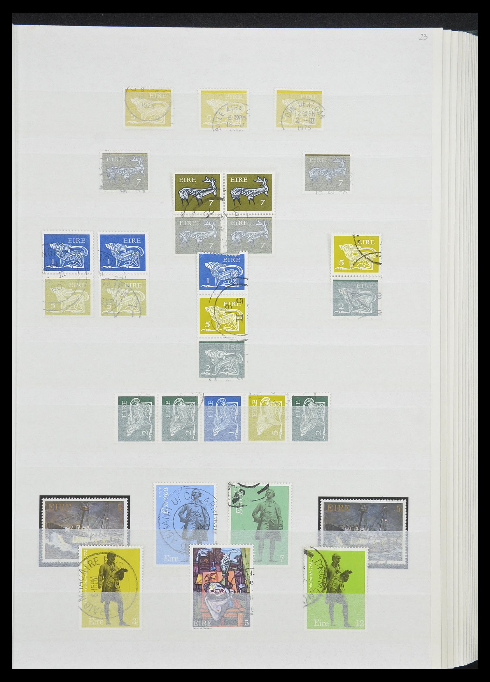 33228 023 - Postzegelverzameling 33228 Ierland 1922-2001.