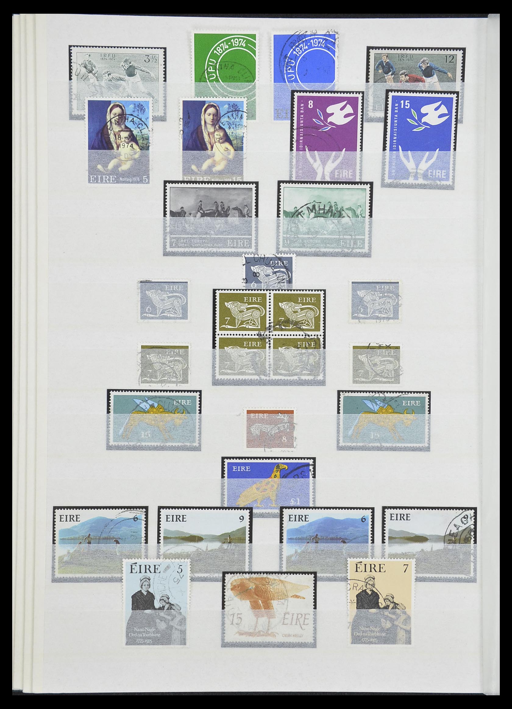 33228 024 - Postzegelverzameling 33228 Ierland 1922-2001.