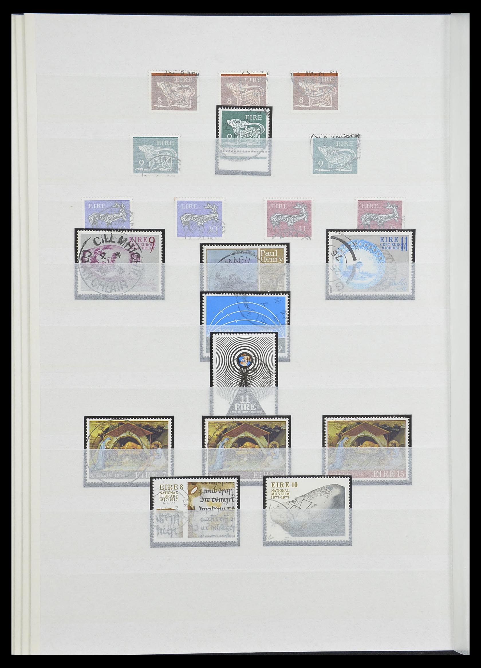 33228 026 - Postzegelverzameling 33228 Ierland 1922-2001.