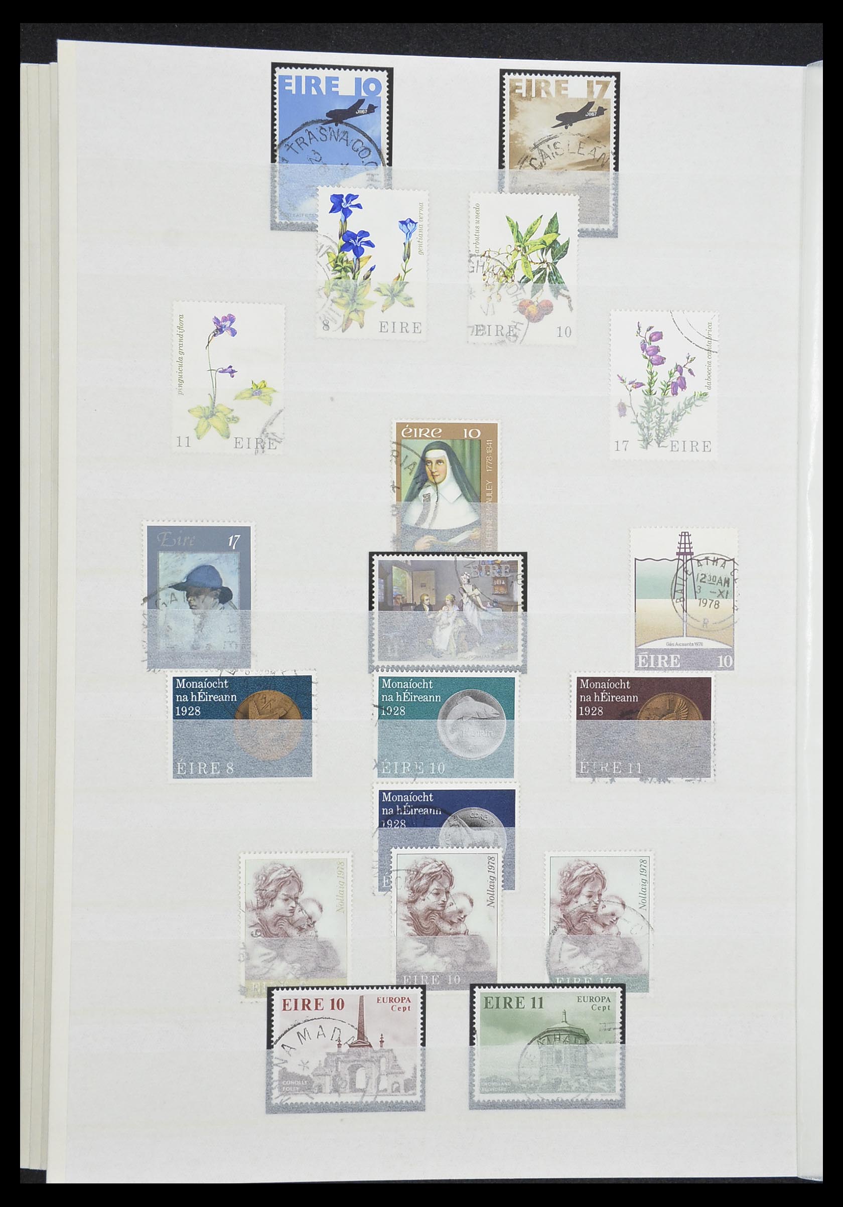 33228 028 - Postzegelverzameling 33228 Ierland 1922-2001.