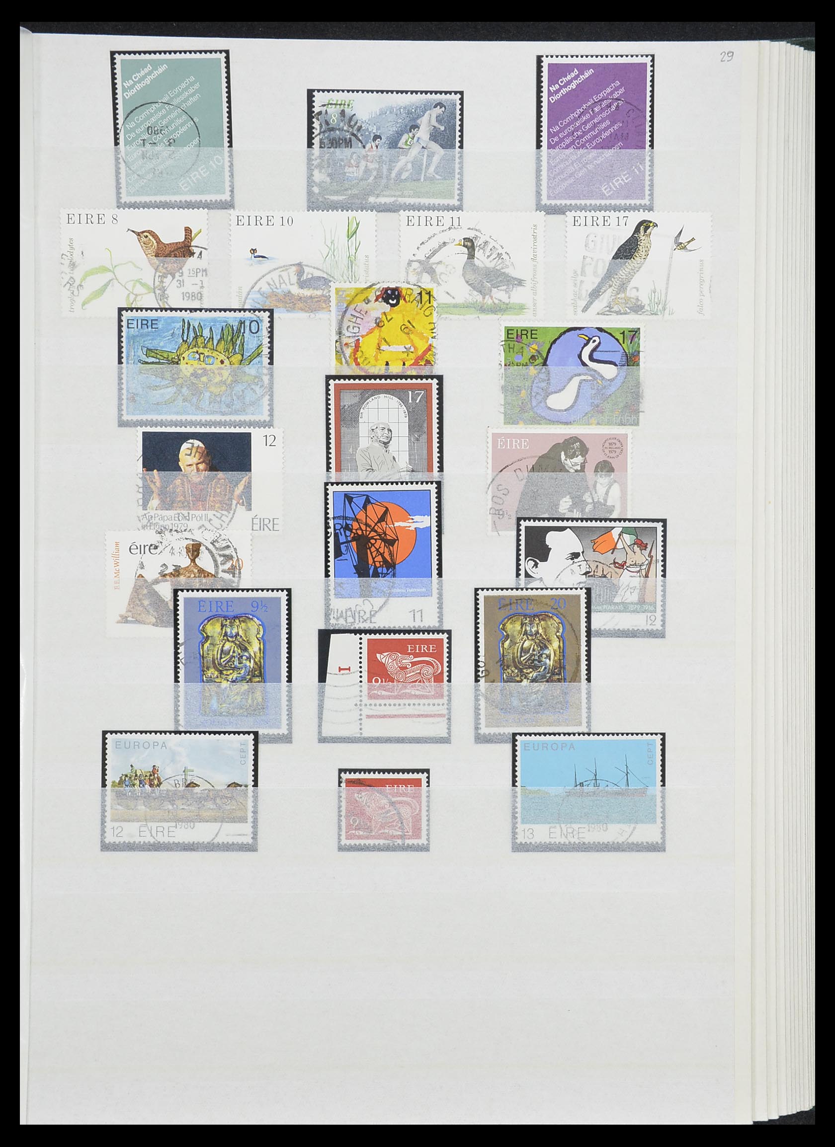 33228 029 - Postzegelverzameling 33228 Ierland 1922-2001.