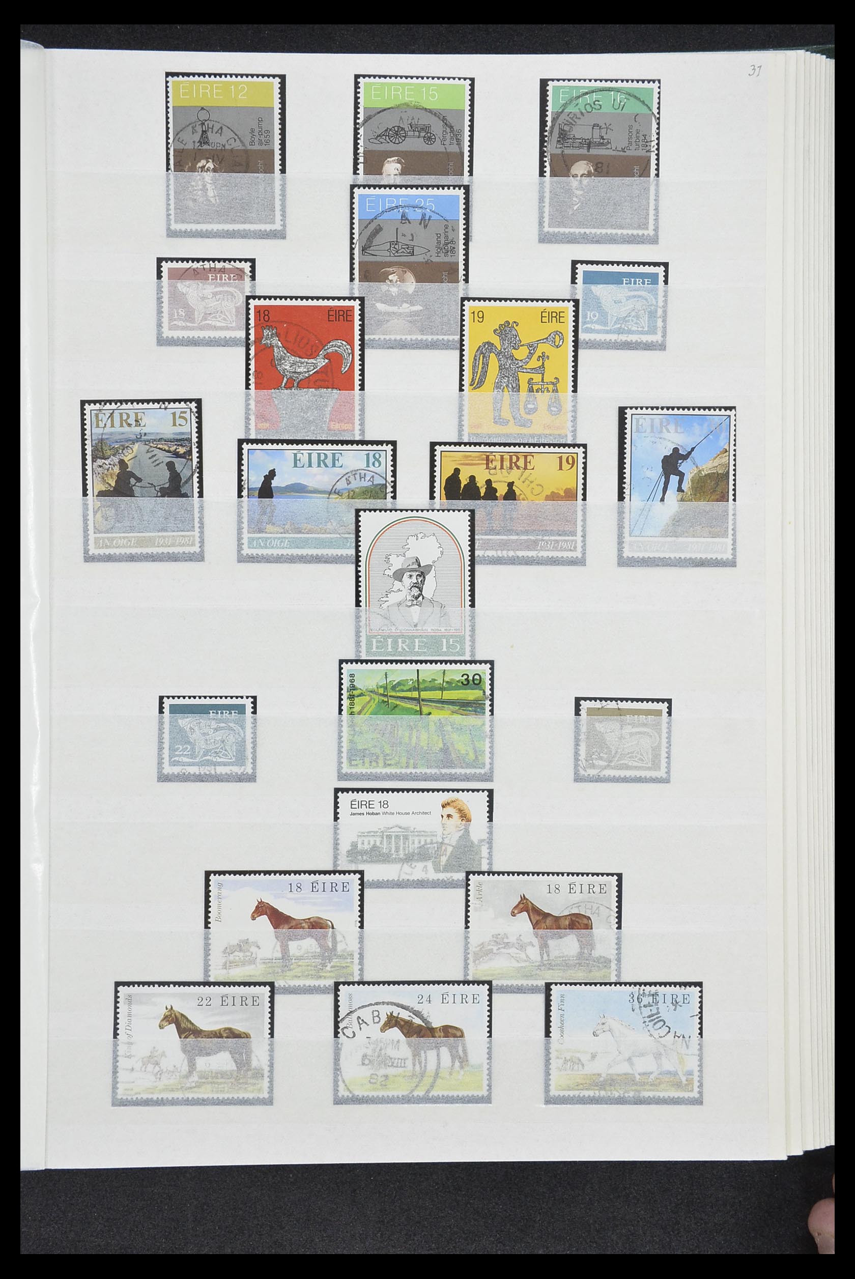 33228 031 - Postzegelverzameling 33228 Ierland 1922-2001.