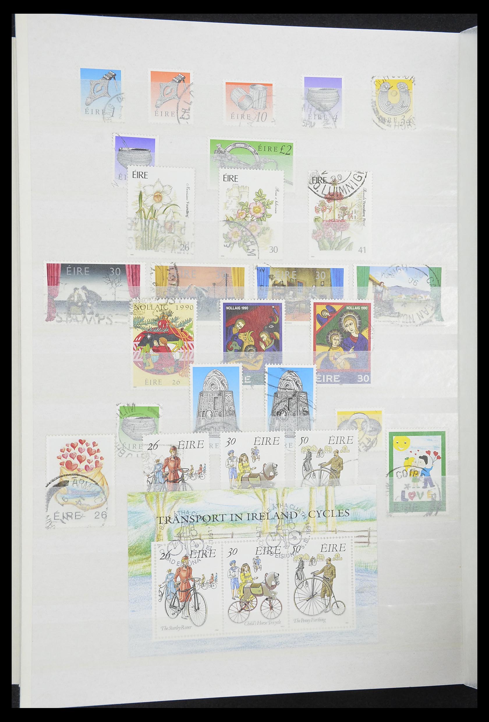 33228 044 - Postzegelverzameling 33228 Ierland 1922-2001.