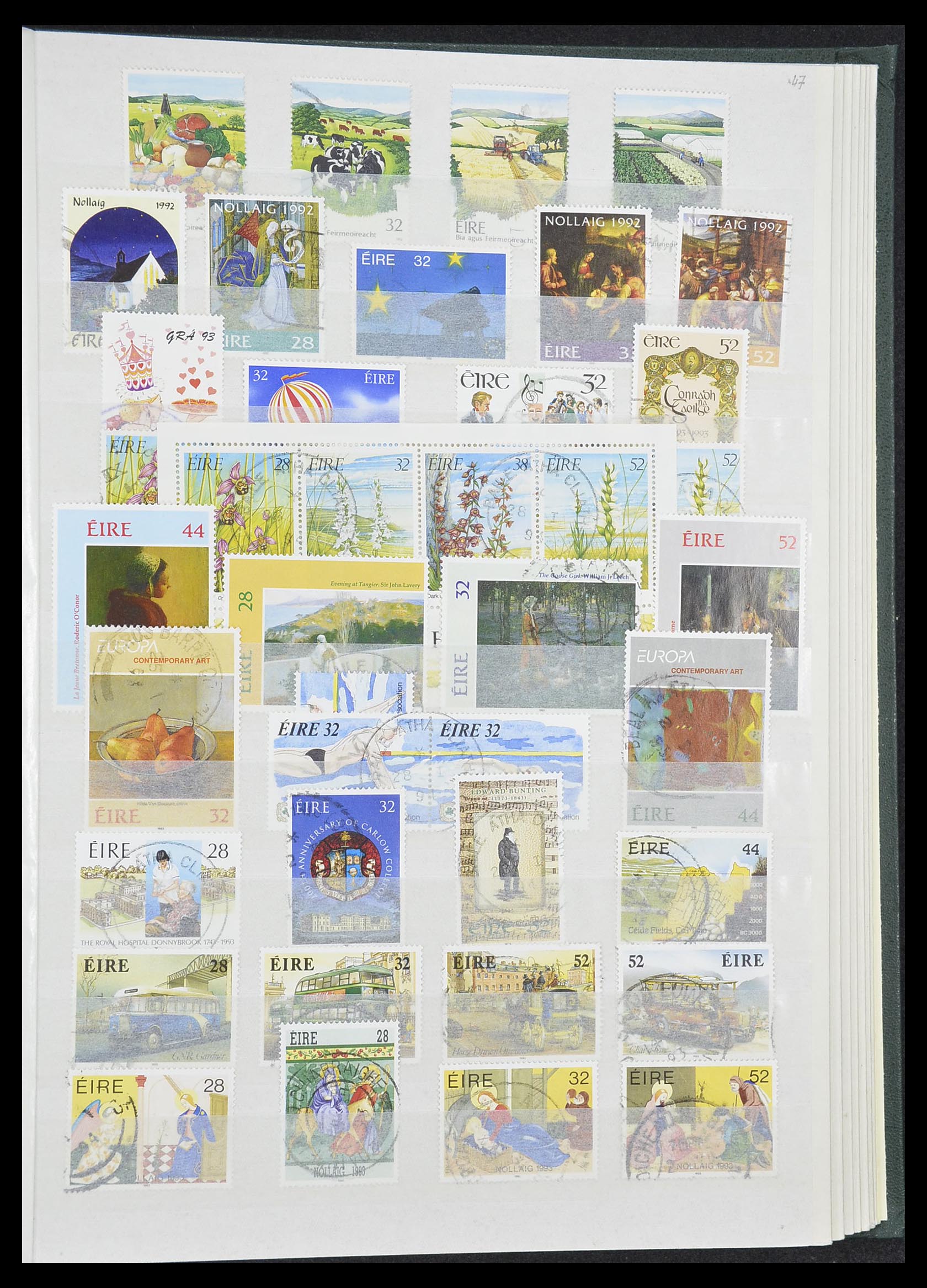 33228 047 - Postzegelverzameling 33228 Ierland 1922-2001.