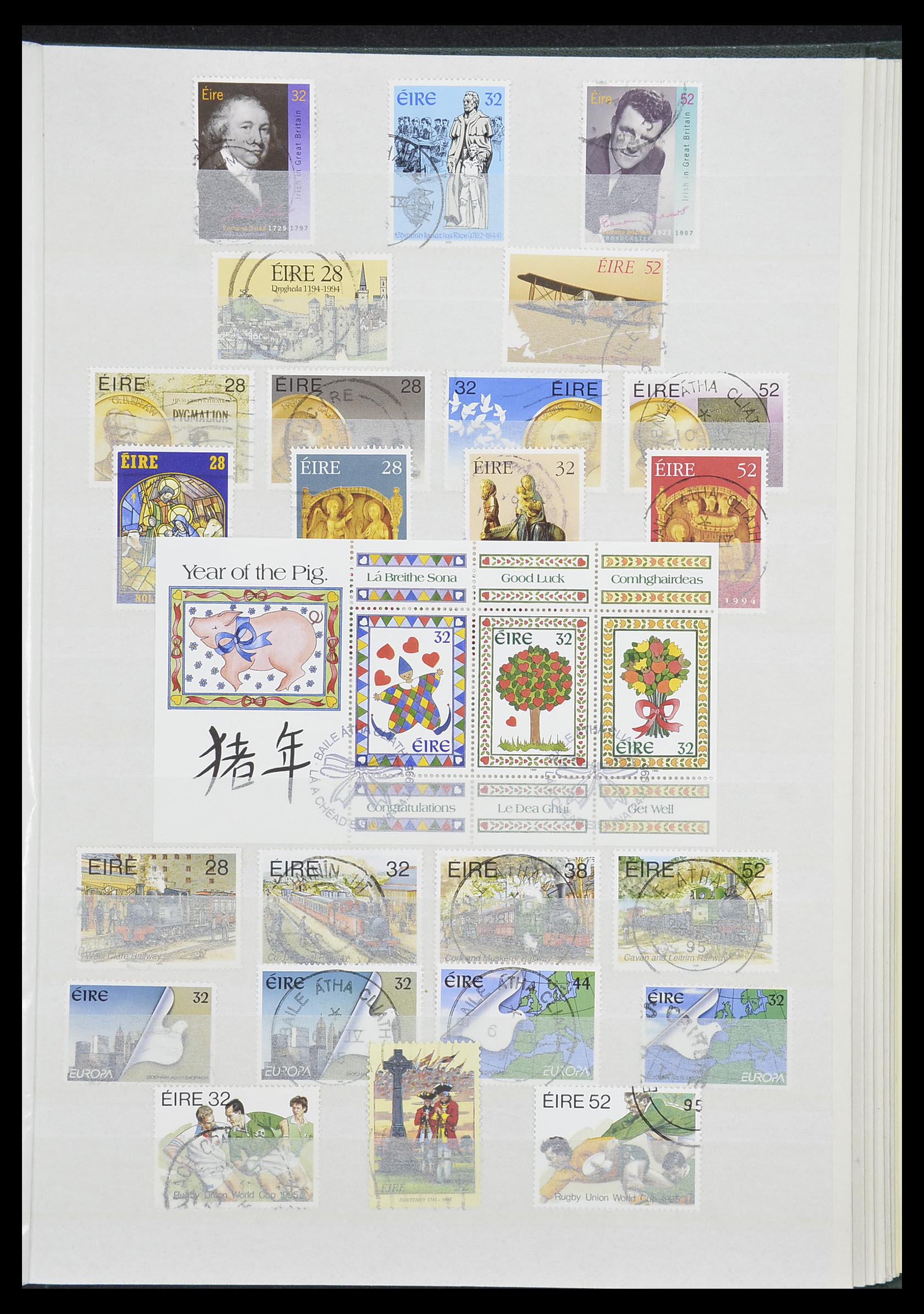 33228 049 - Postzegelverzameling 33228 Ierland 1922-2001.