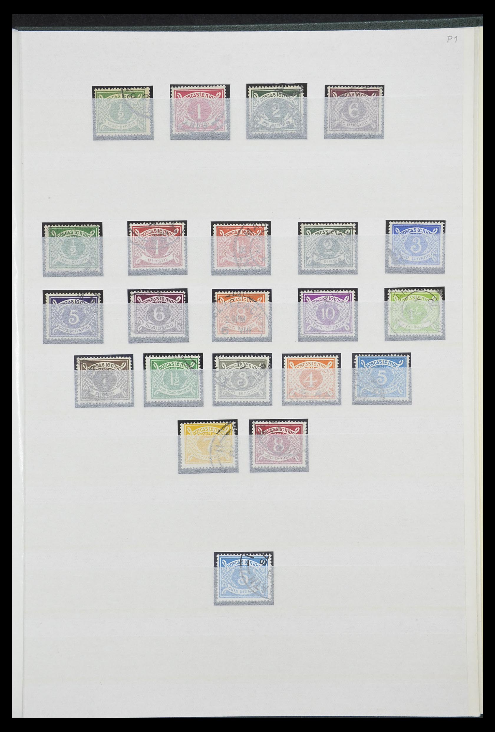 33228 056 - Postzegelverzameling 33228 Ierland 1922-2001.