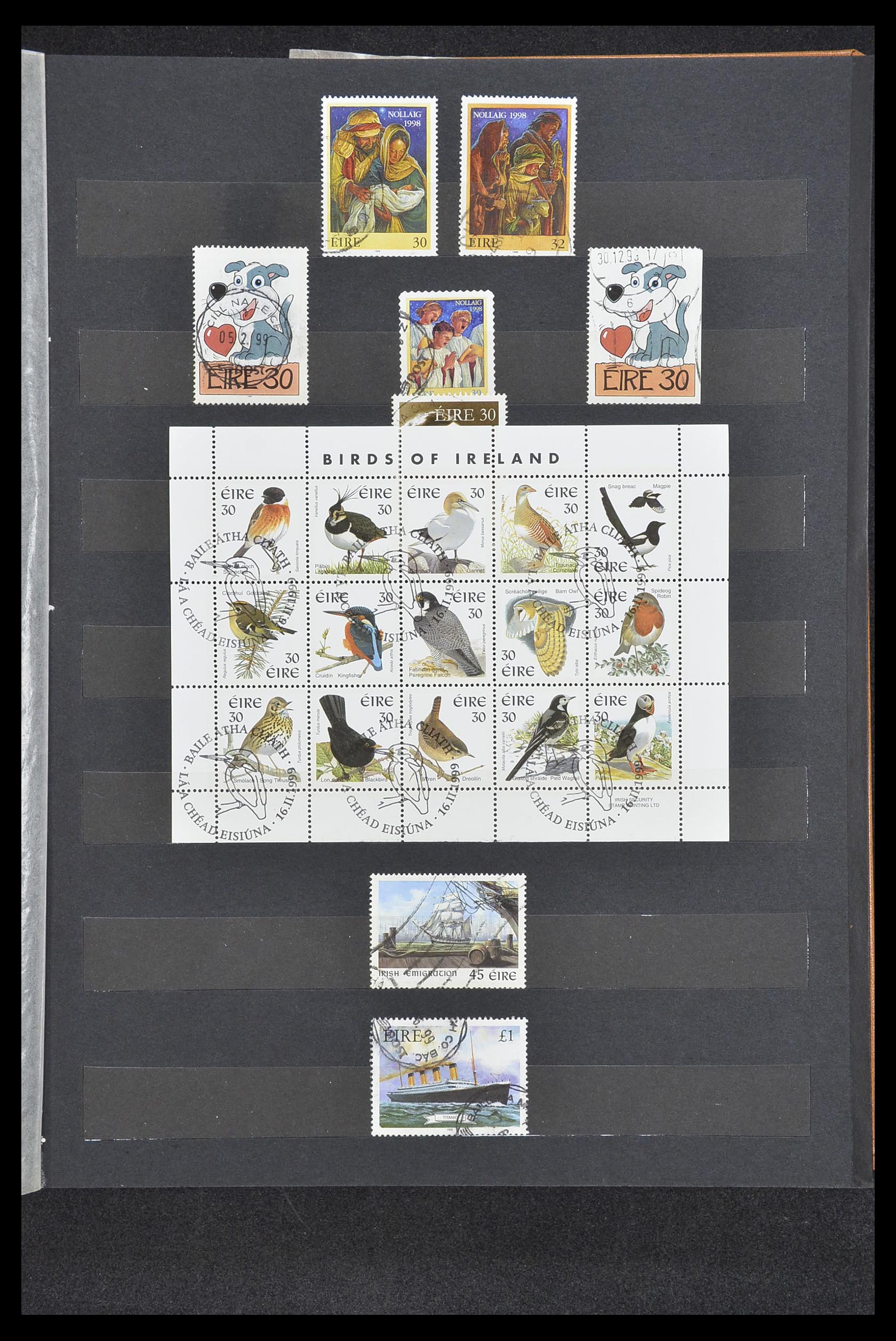 33228 060 - Postzegelverzameling 33228 Ierland 1922-2001.
