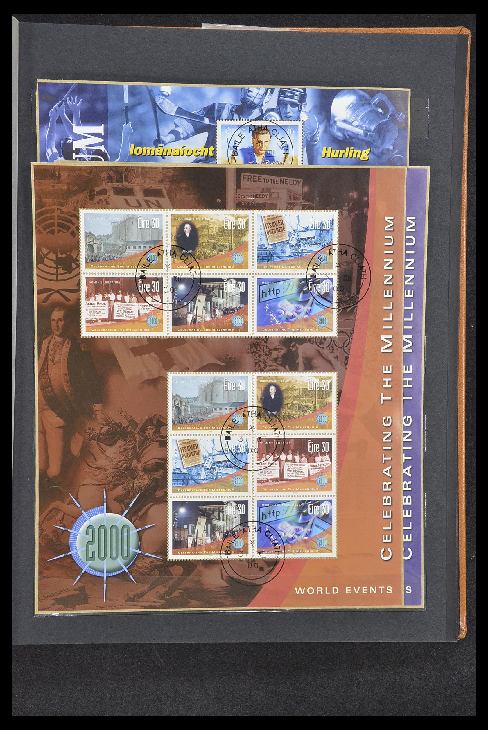 33228 065 - Postzegelverzameling 33228 Ierland 1922-2001.