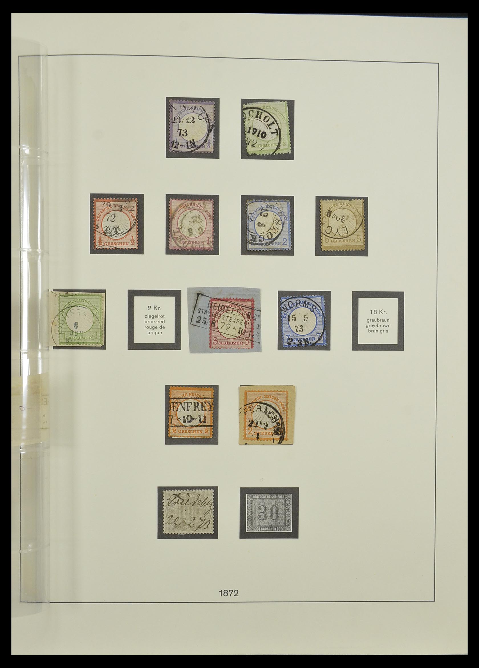 33229 002 - Stamp collection 33229 German Reich 1872-1945.