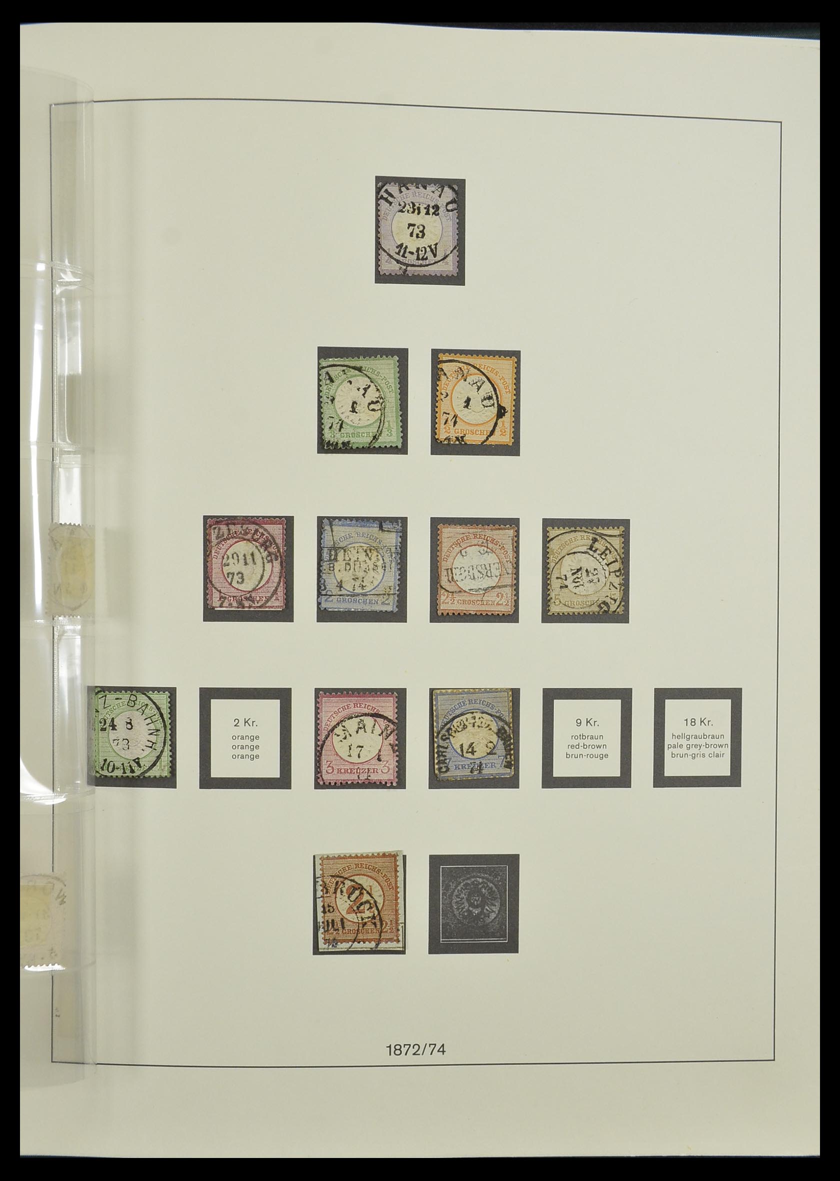 33229 005 - Postzegelverzameling 33229 Duitse Rijk 1872-1945.