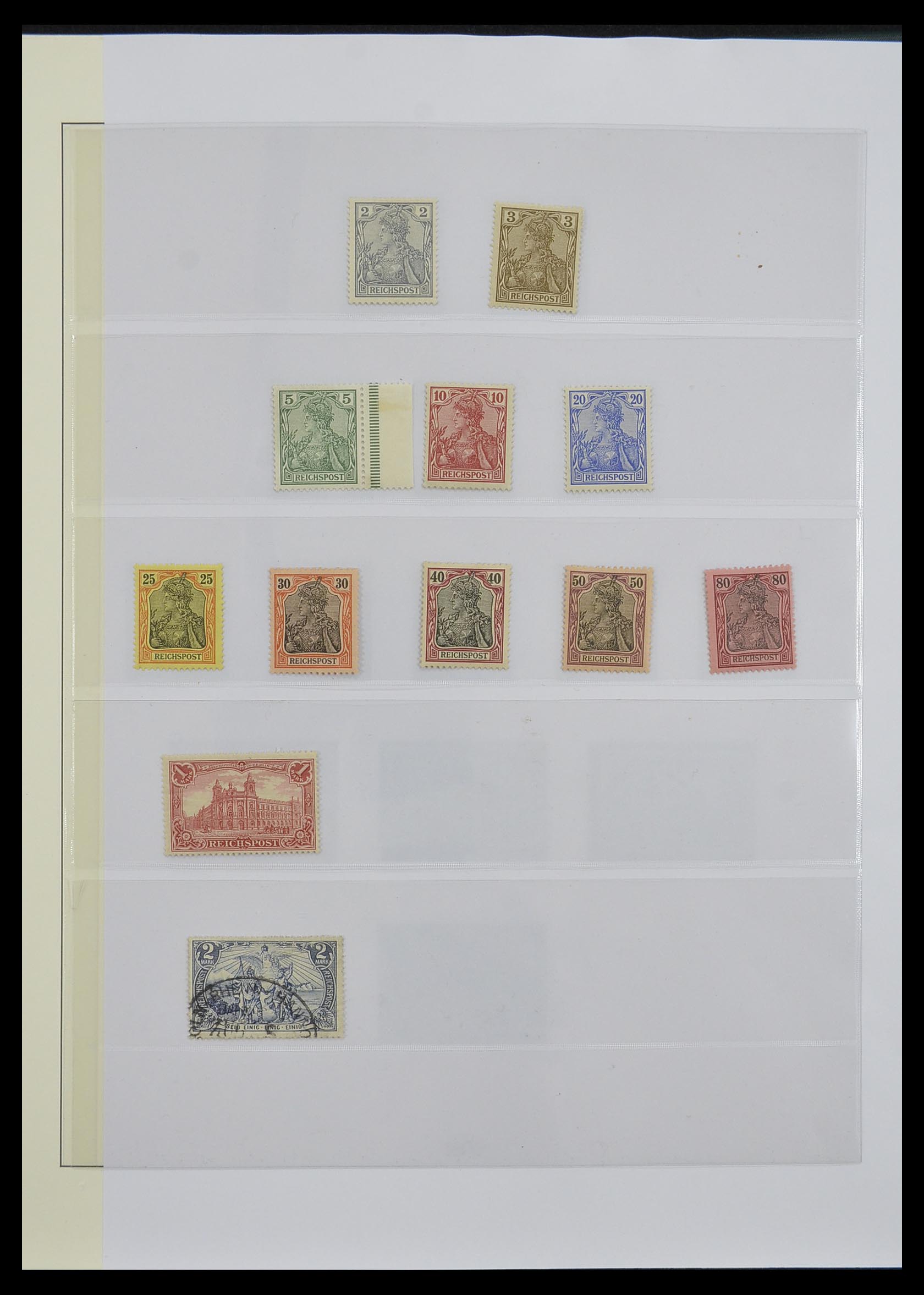 33229 008 - Postzegelverzameling 33229 Duitse Rijk 1872-1945.