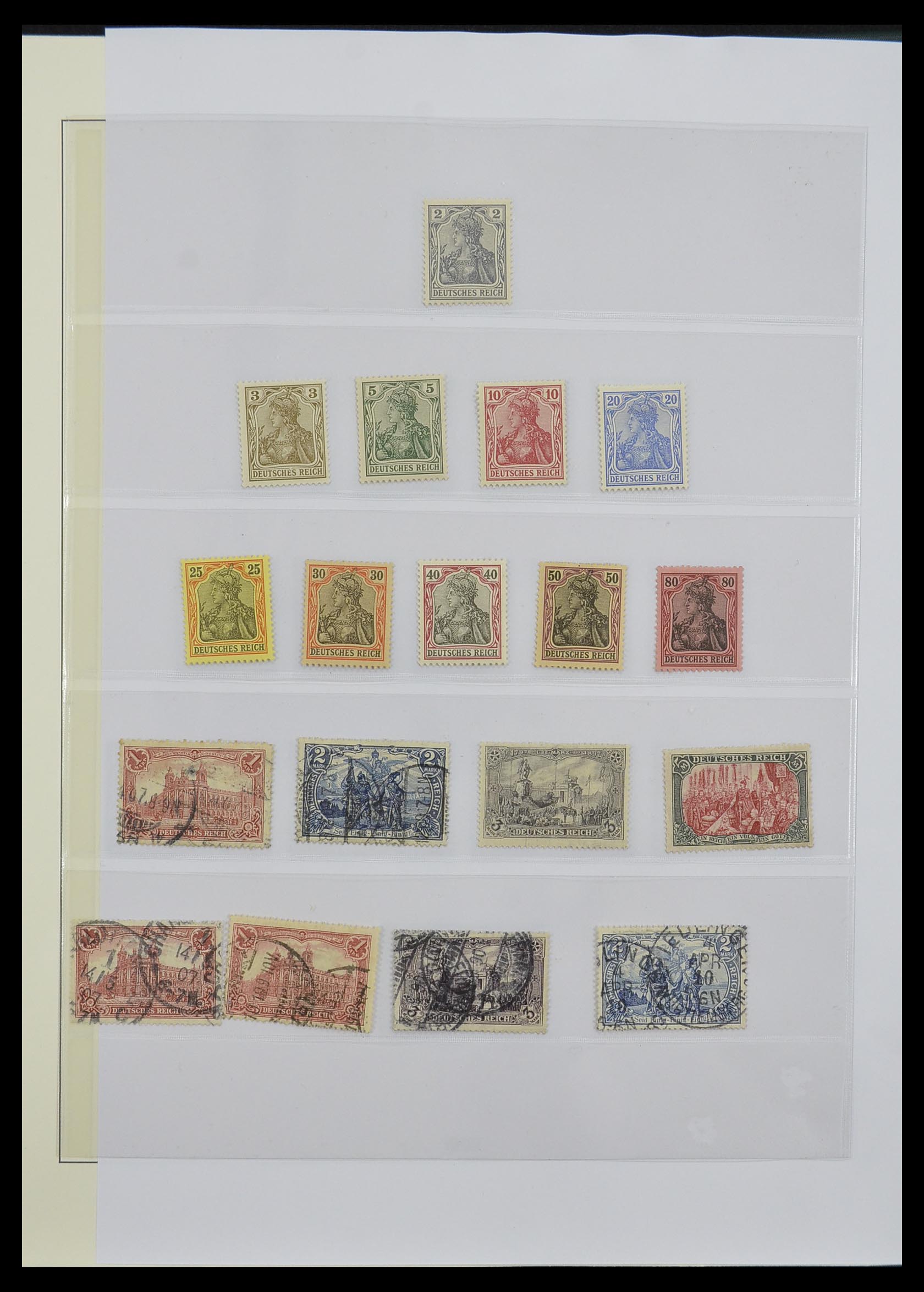 33229 010 - Postzegelverzameling 33229 Duitse Rijk 1872-1945.