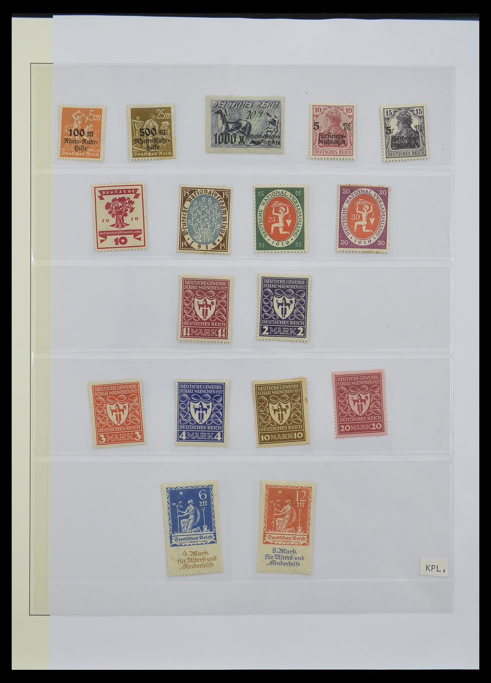 33229 016 - Stamp collection 33229 German Reich 1872-1945.