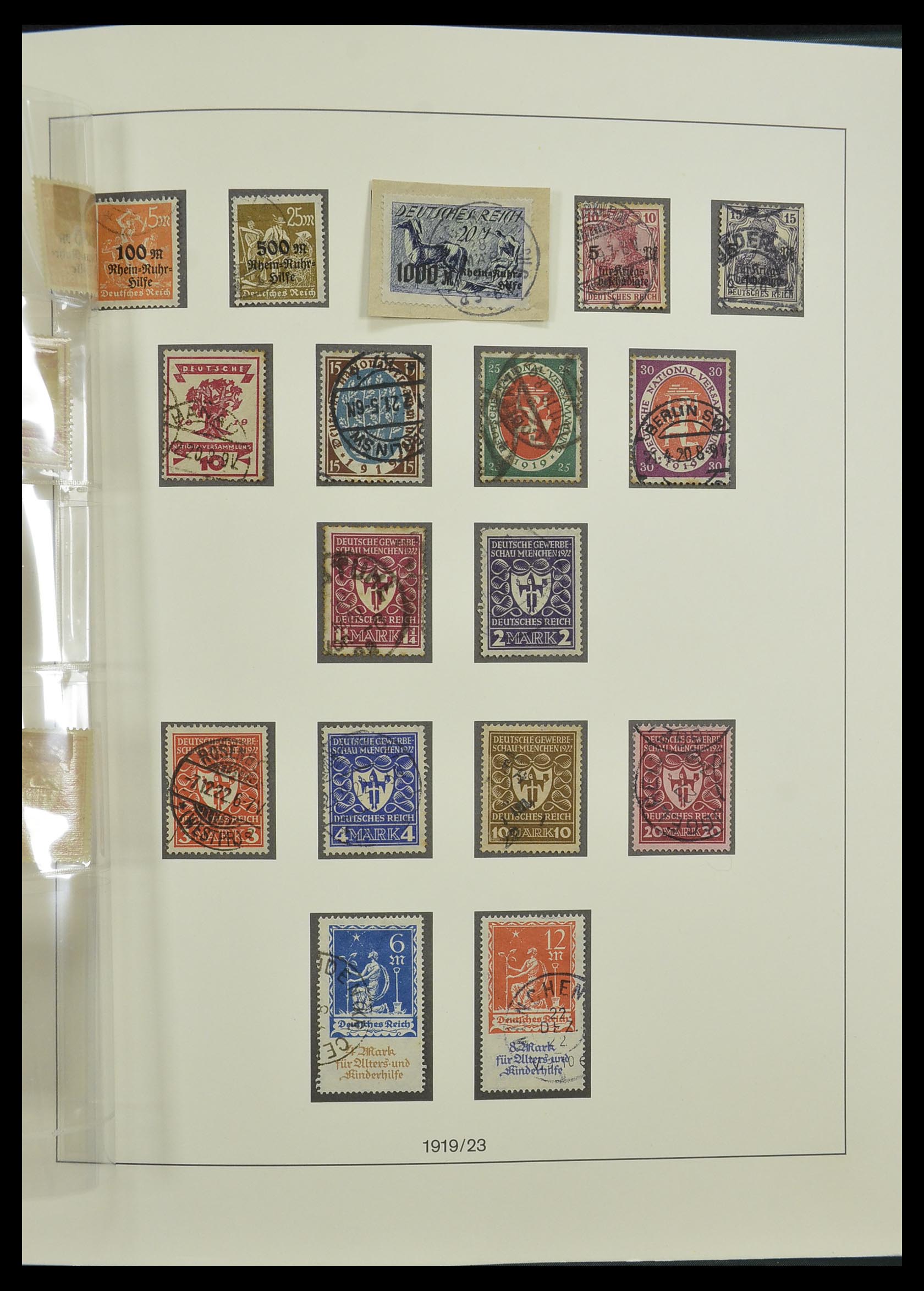 33229 017 - Stamp collection 33229 German Reich 1872-1945.