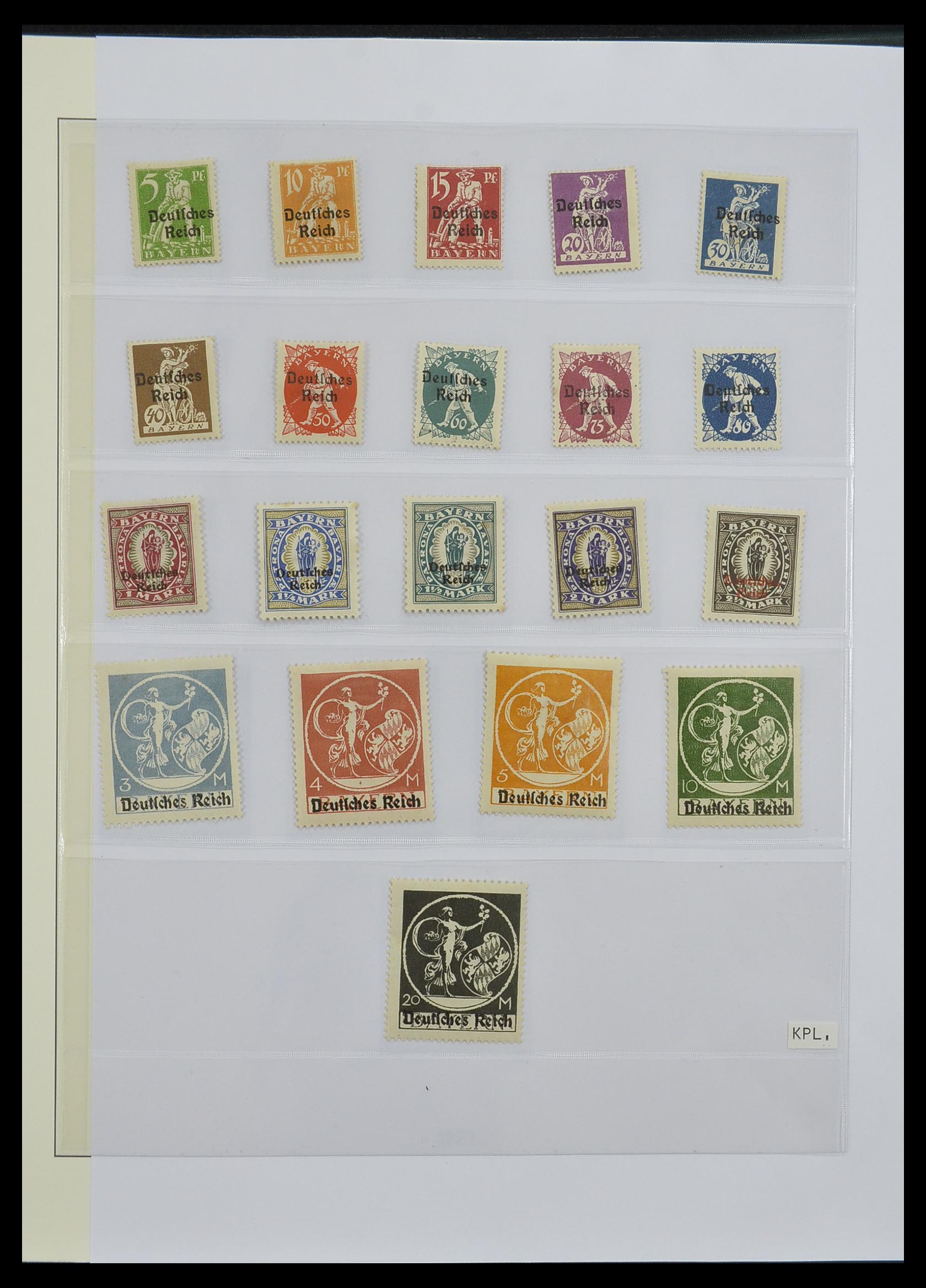 33229 018 - Stamp collection 33229 German Reich 1872-1945.