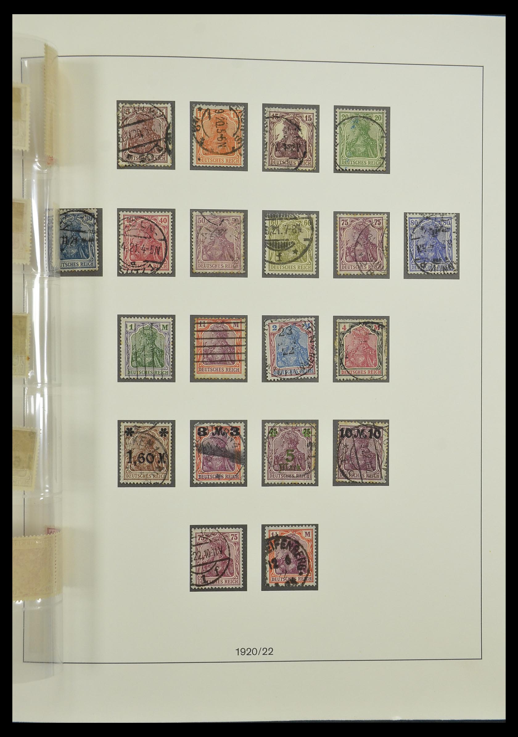 33229 021 - Stamp collection 33229 German Reich 1872-1945.