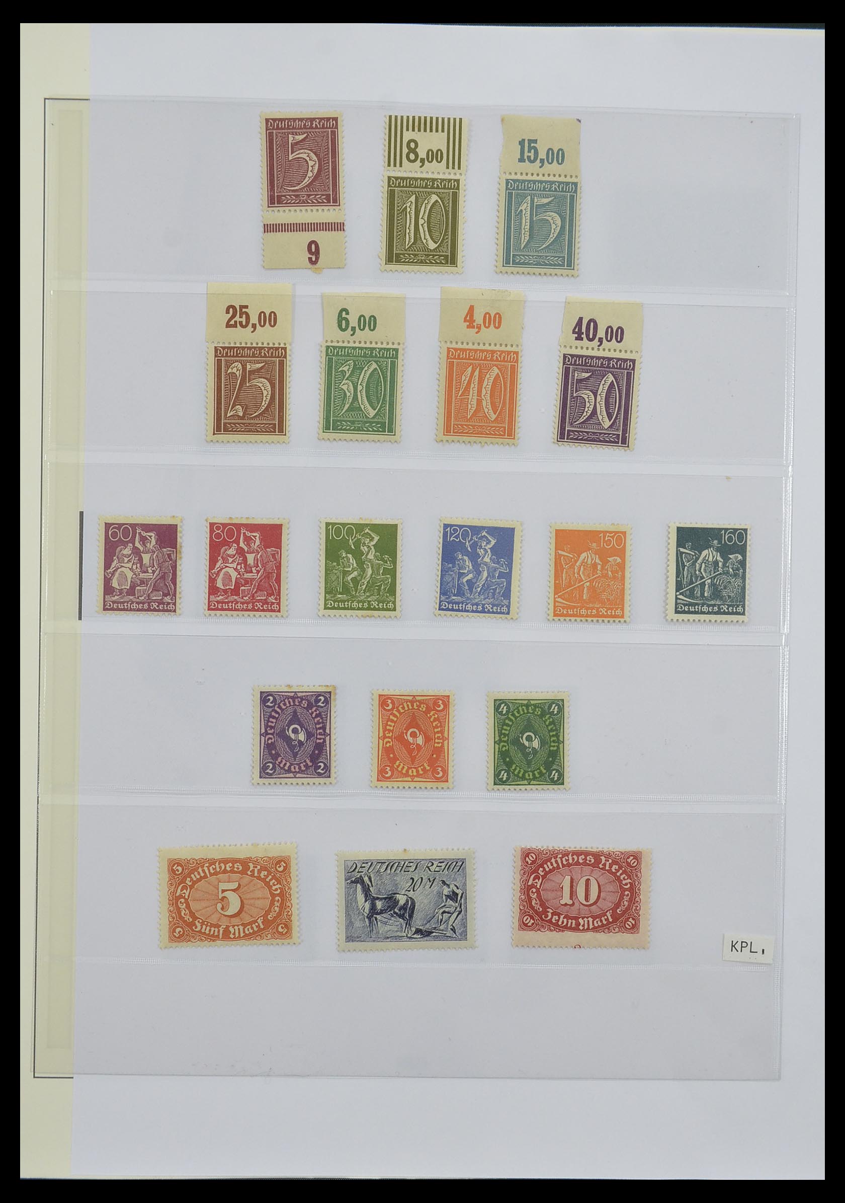 33229 022 - Stamp collection 33229 German Reich 1872-1945.