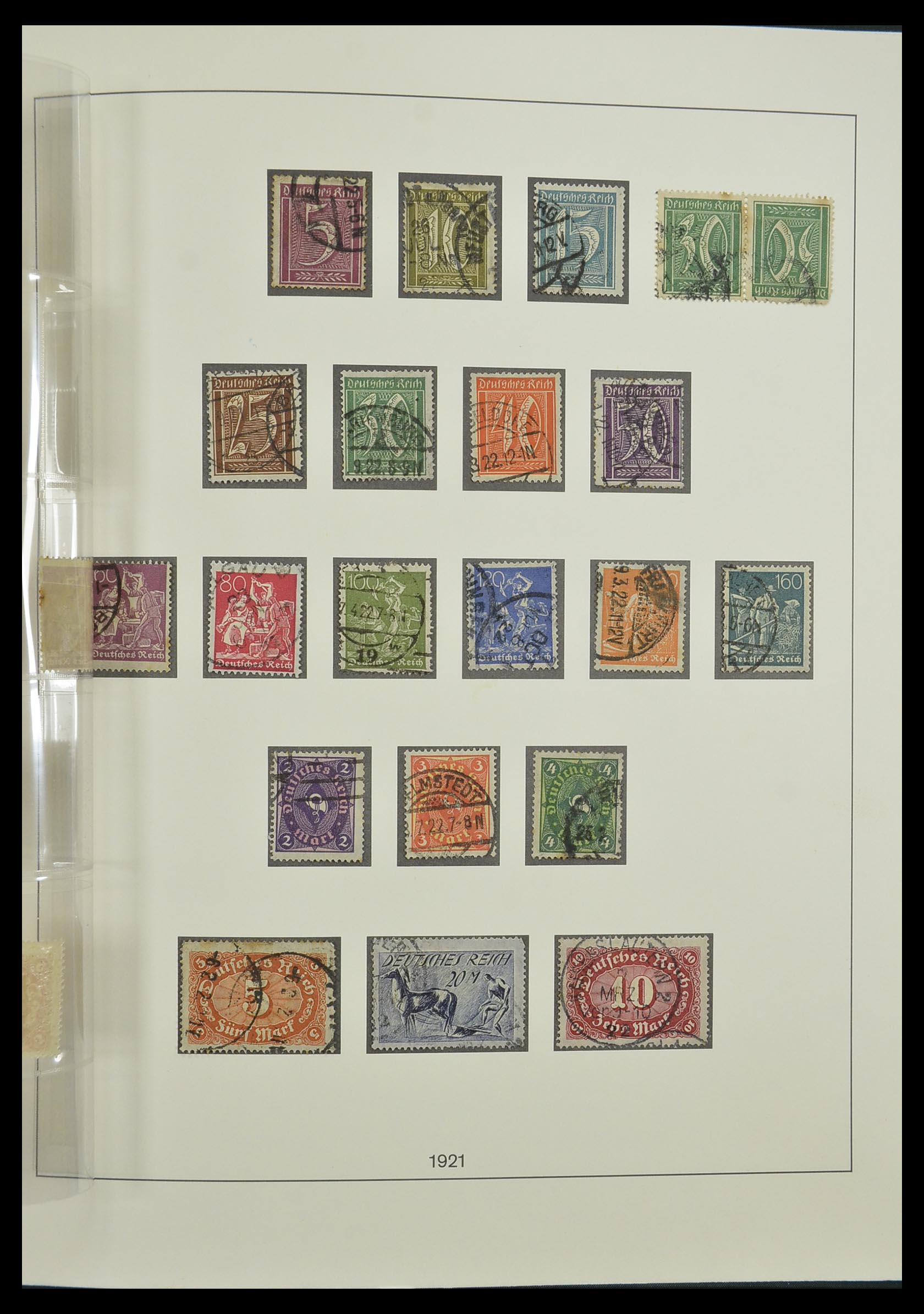 33229 023 - Postzegelverzameling 33229 Duitse Rijk 1872-1945.