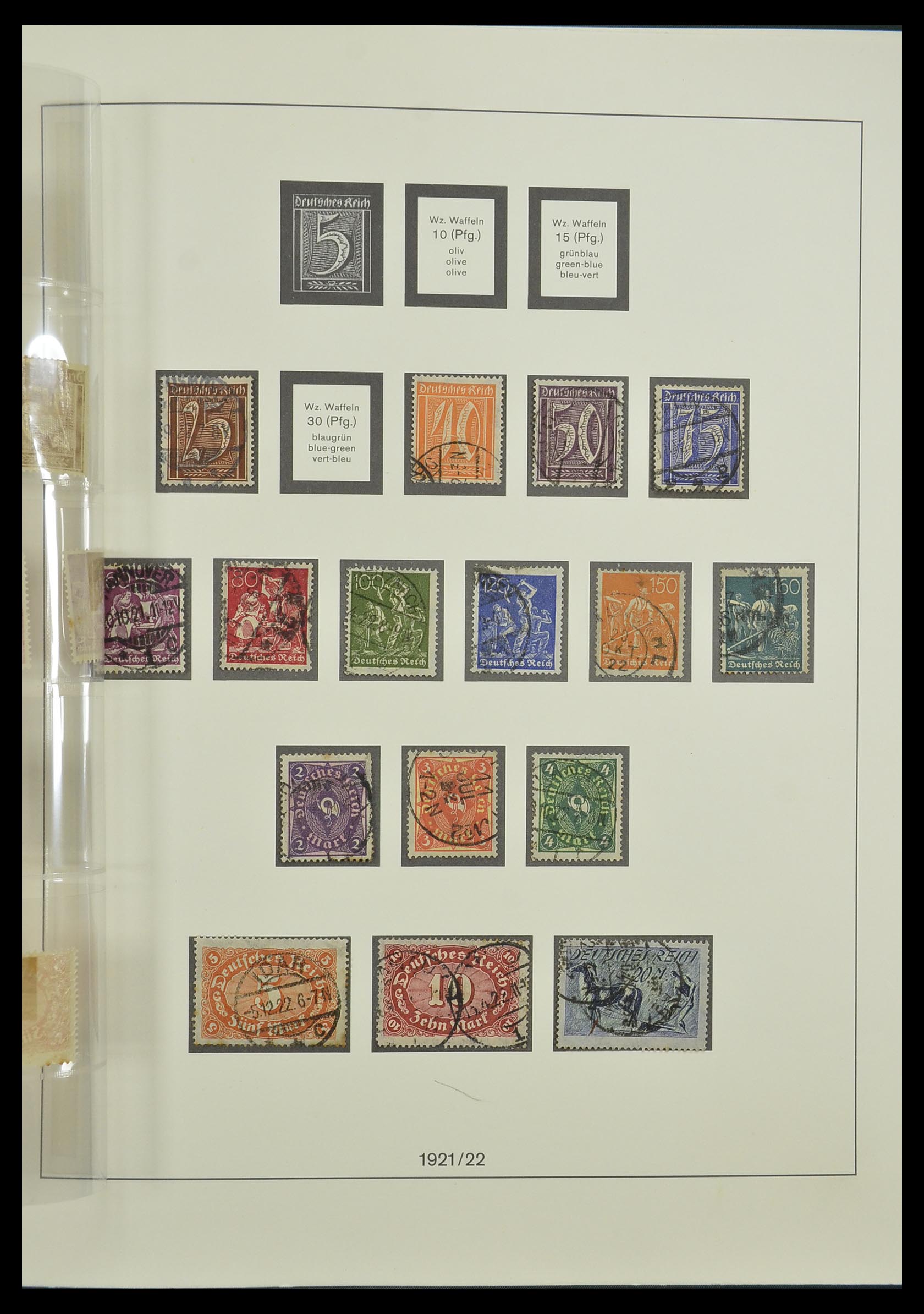 33229 025 - Stamp collection 33229 German Reich 1872-1945.