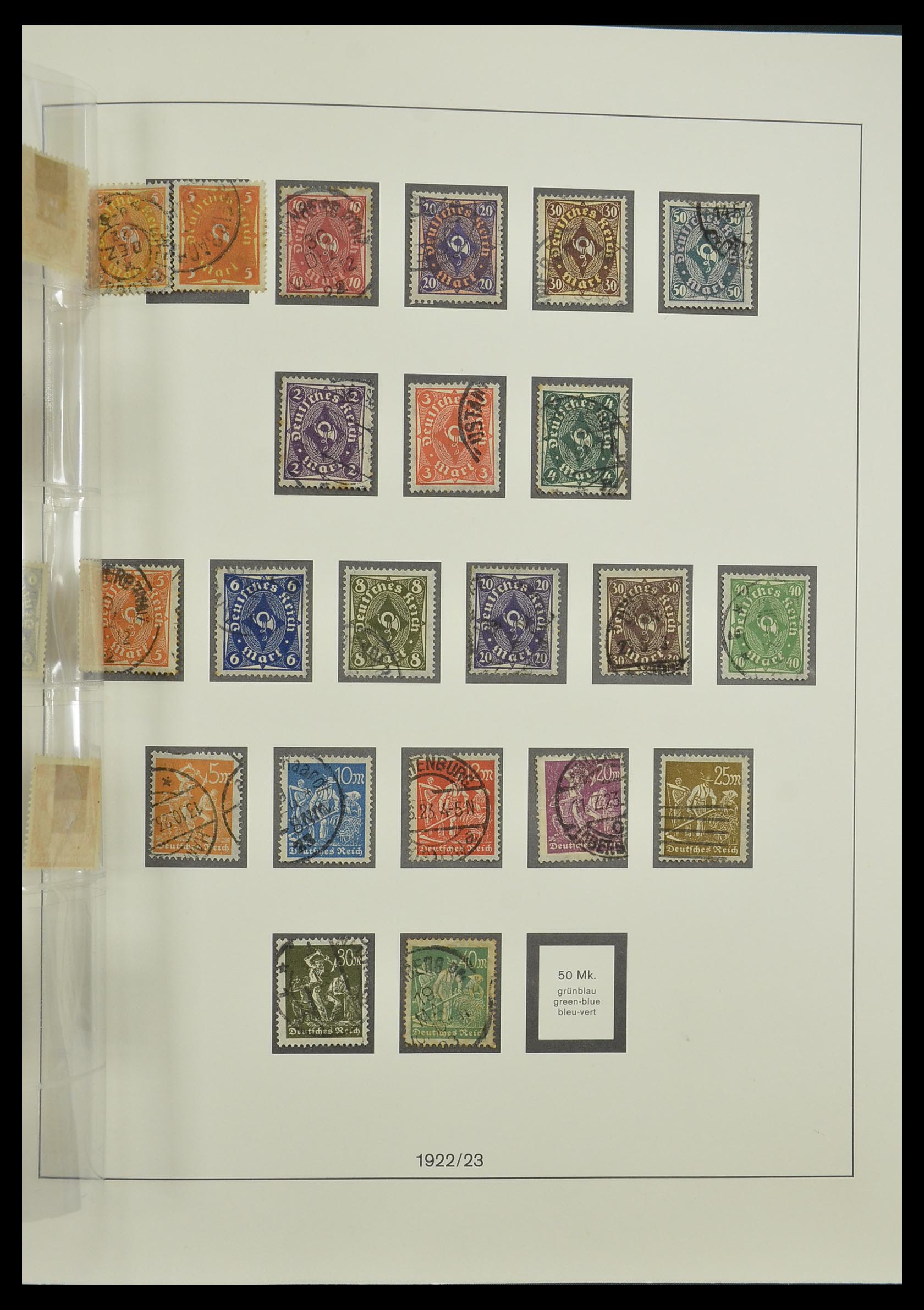 33229 027 - Stamp collection 33229 German Reich 1872-1945.
