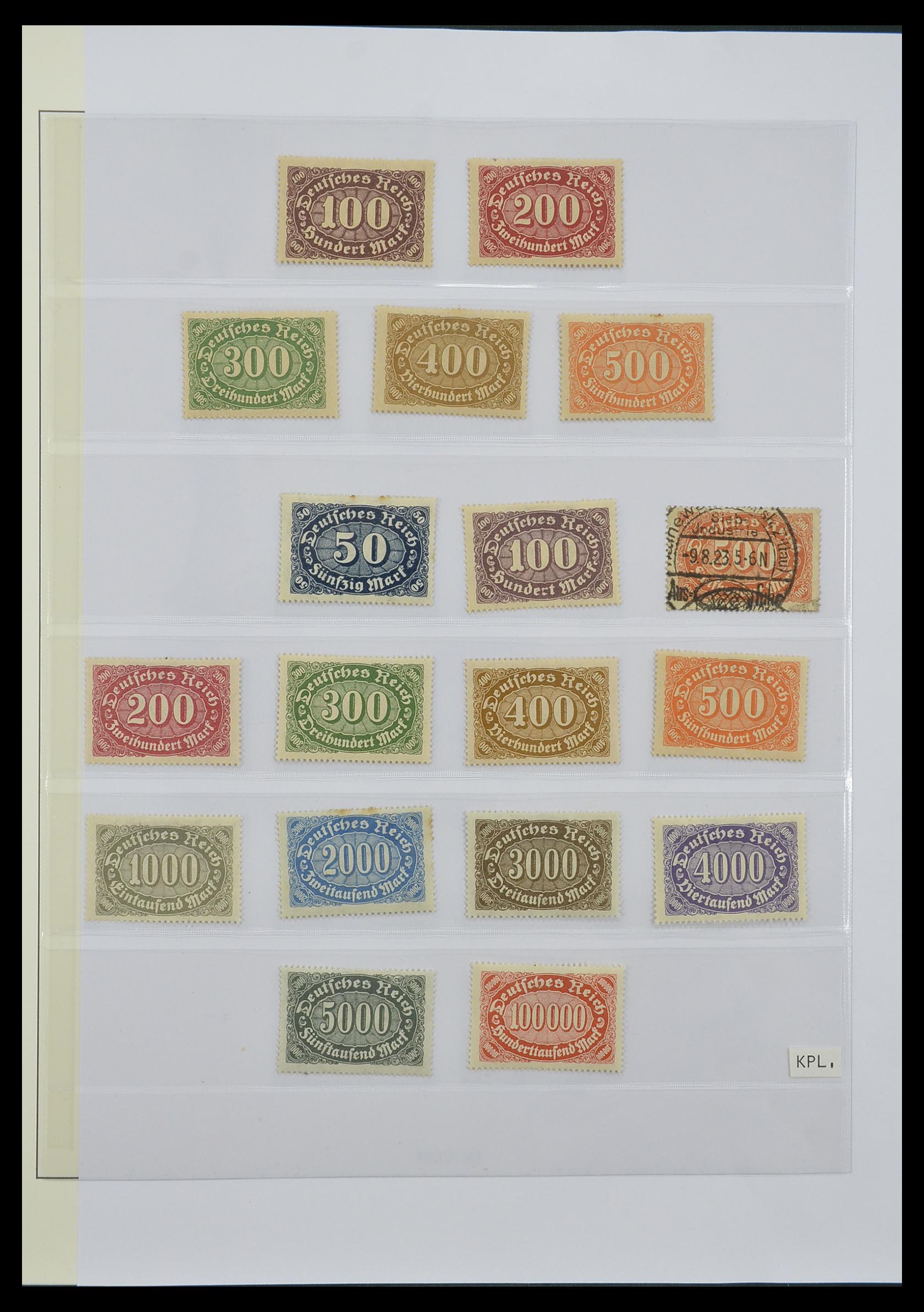 33229 028 - Stamp collection 33229 German Reich 1872-1945.