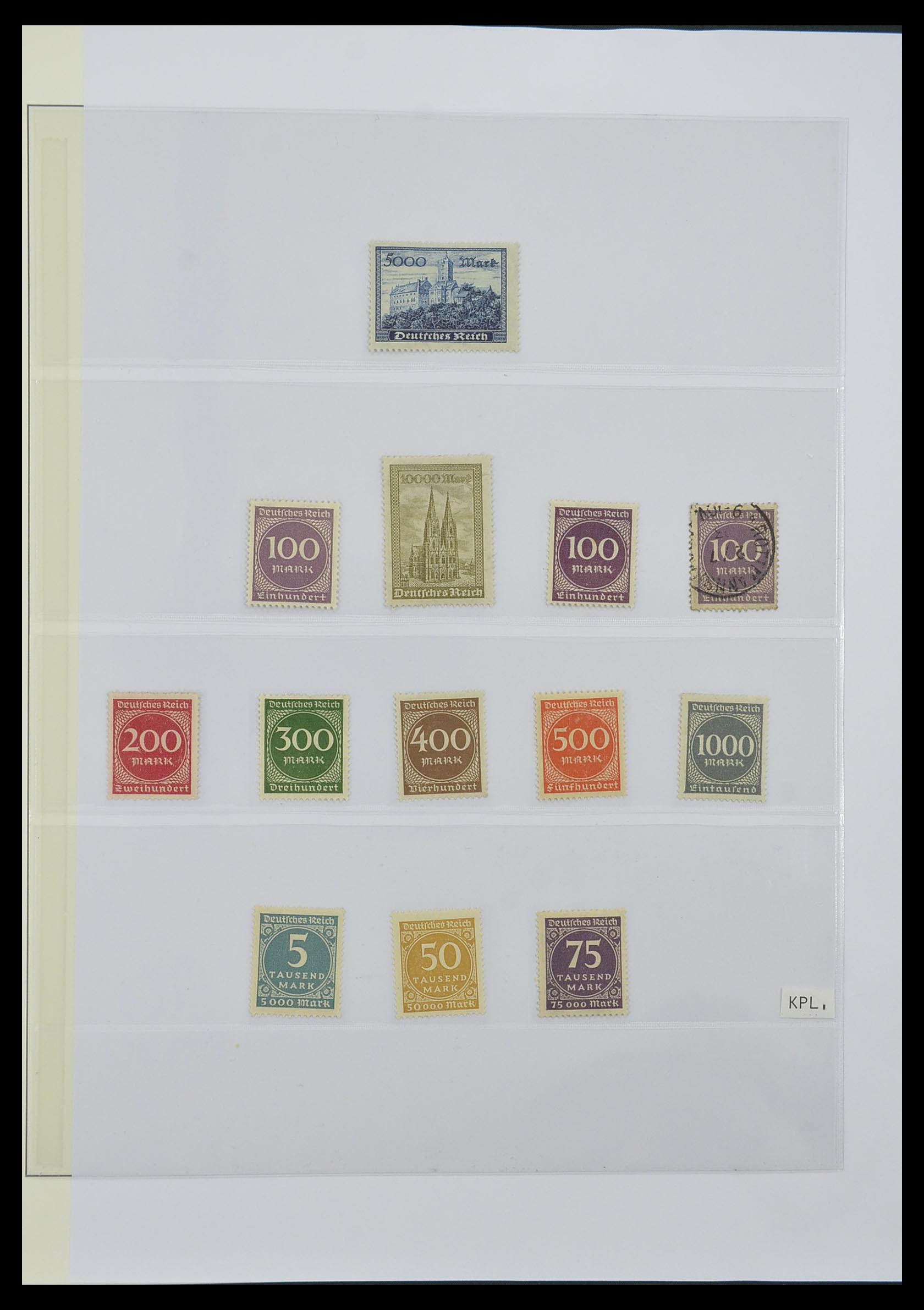 33229 030 - Stamp collection 33229 German Reich 1872-1945.