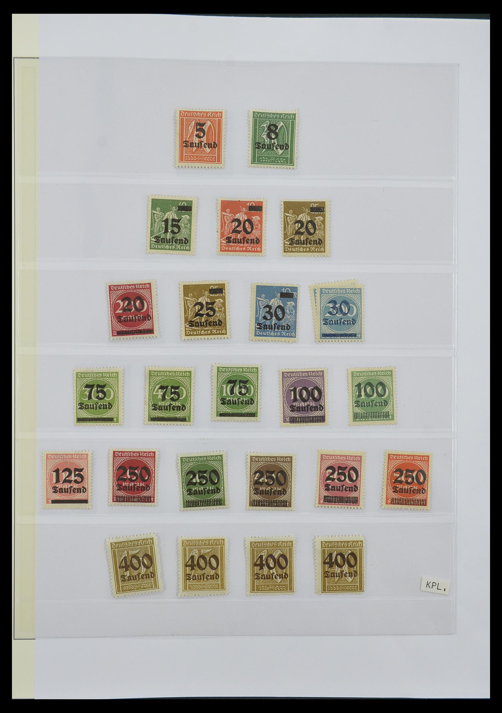 33229 032 - Postzegelverzameling 33229 Duitse Rijk 1872-1945.