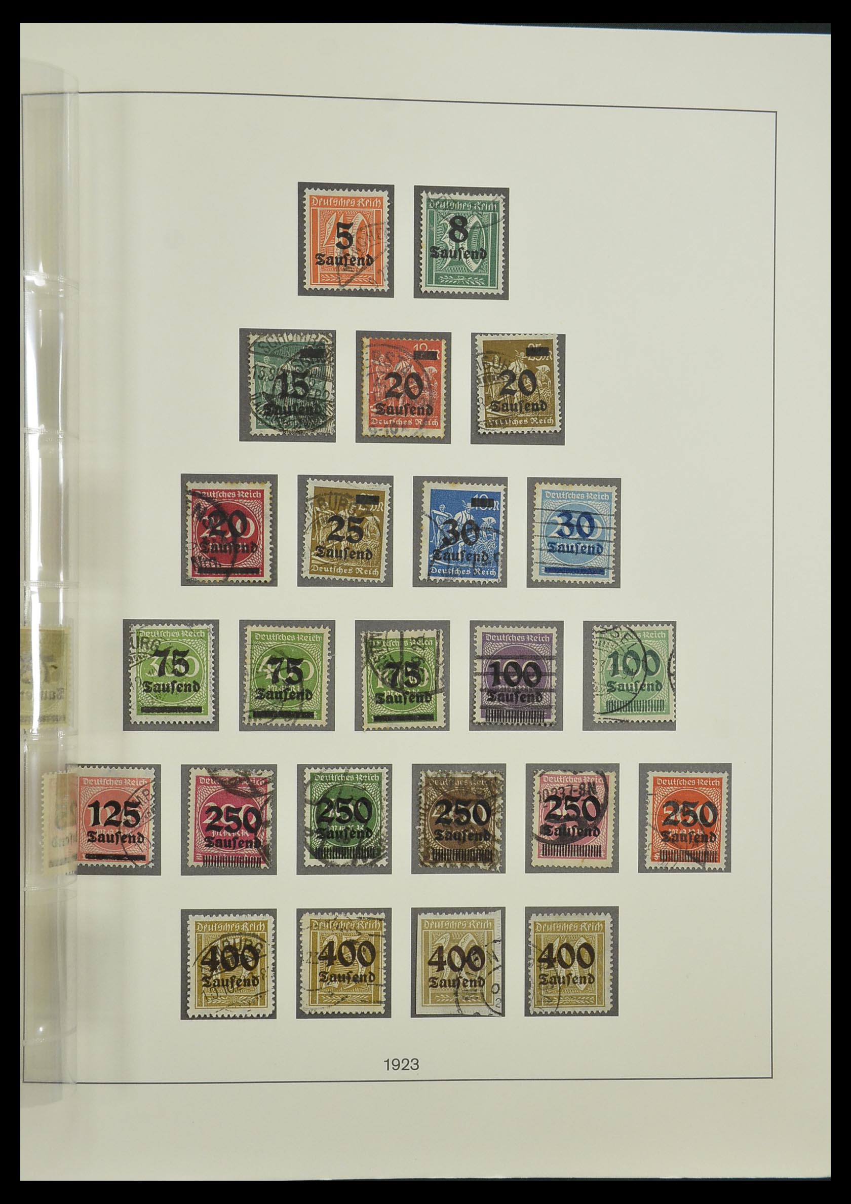 33229 033 - Stamp collection 33229 German Reich 1872-1945.