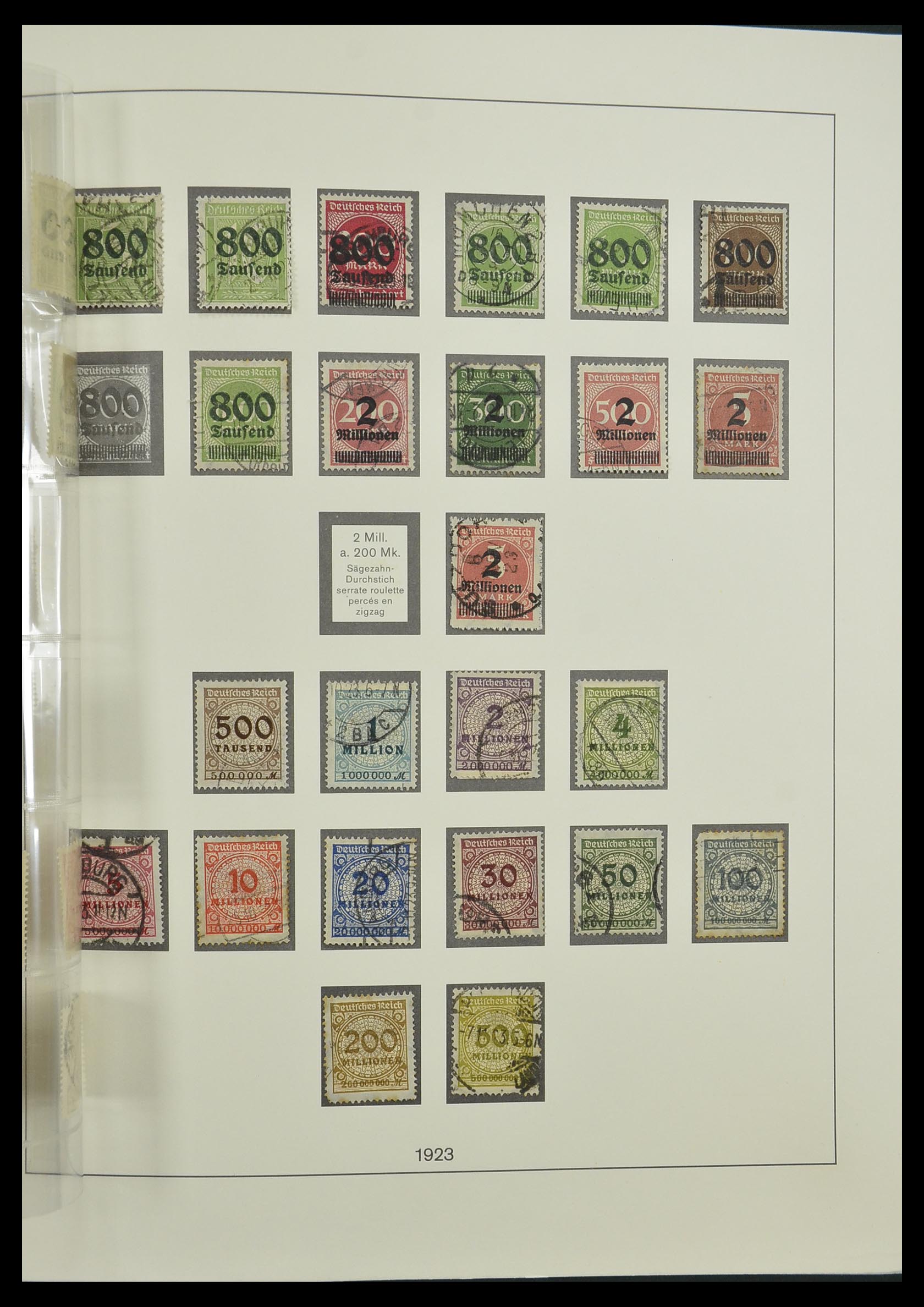 33229 035 - Stamp collection 33229 German Reich 1872-1945.