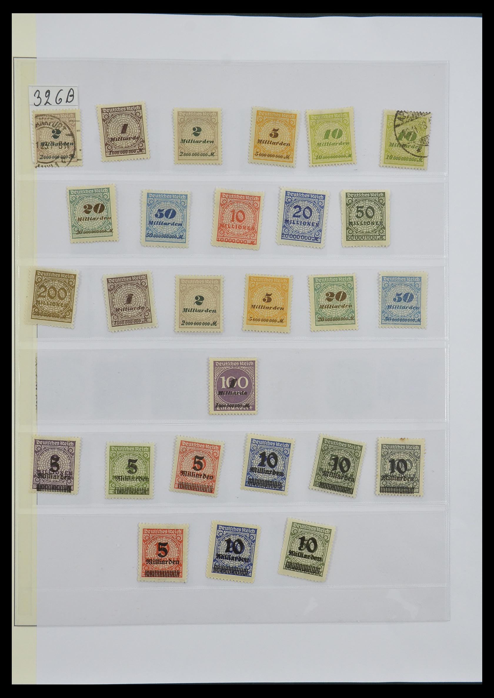 33229 036 - Stamp collection 33229 German Reich 1872-1945.