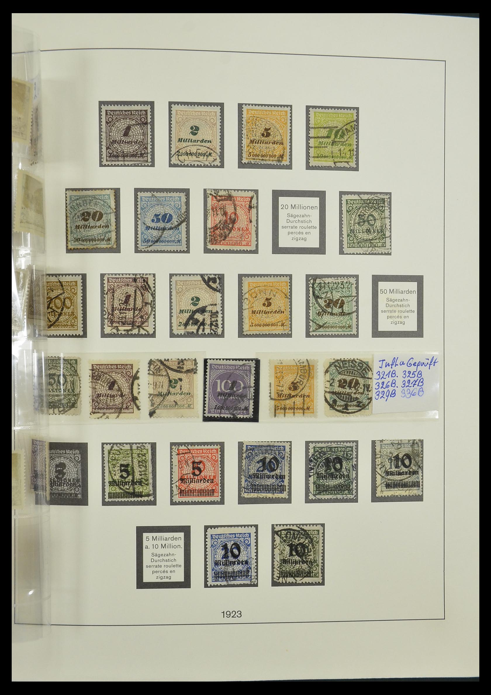 33229 037 - Postzegelverzameling 33229 Duitse Rijk 1872-1945.