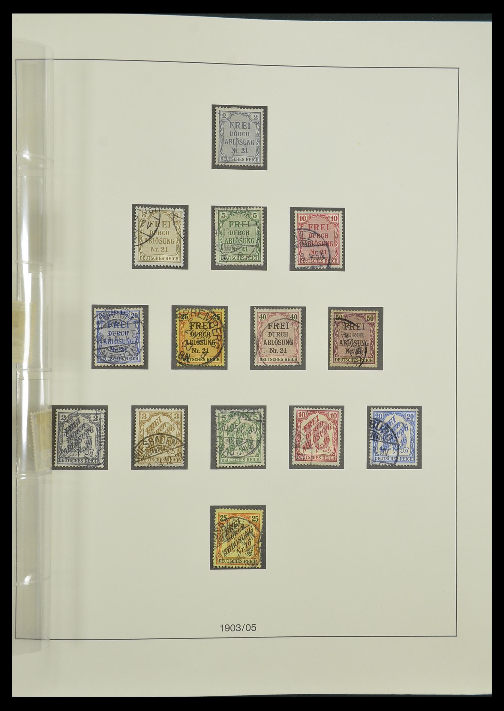 33229 043 - Postzegelverzameling 33229 Duitse Rijk 1872-1945.